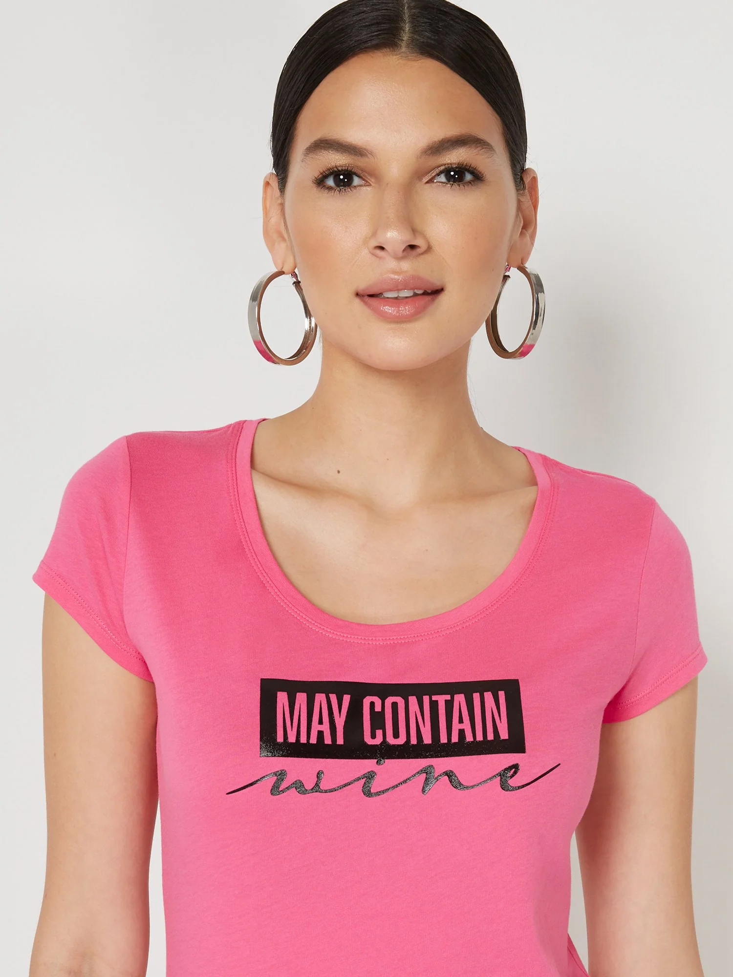 May Contain Wine Graphic Tee