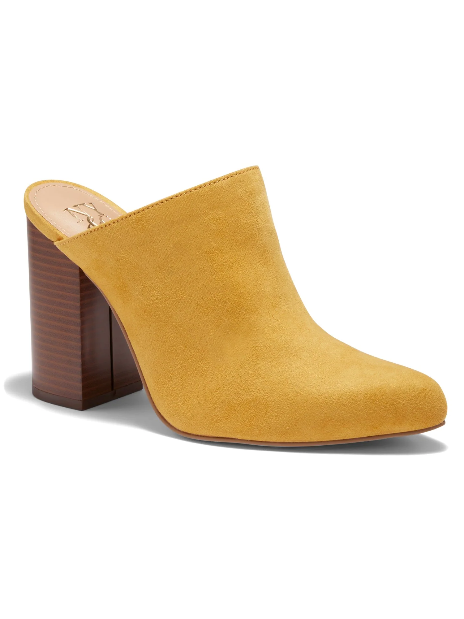 Maya Stacked Block-Heel Mule - Image 2