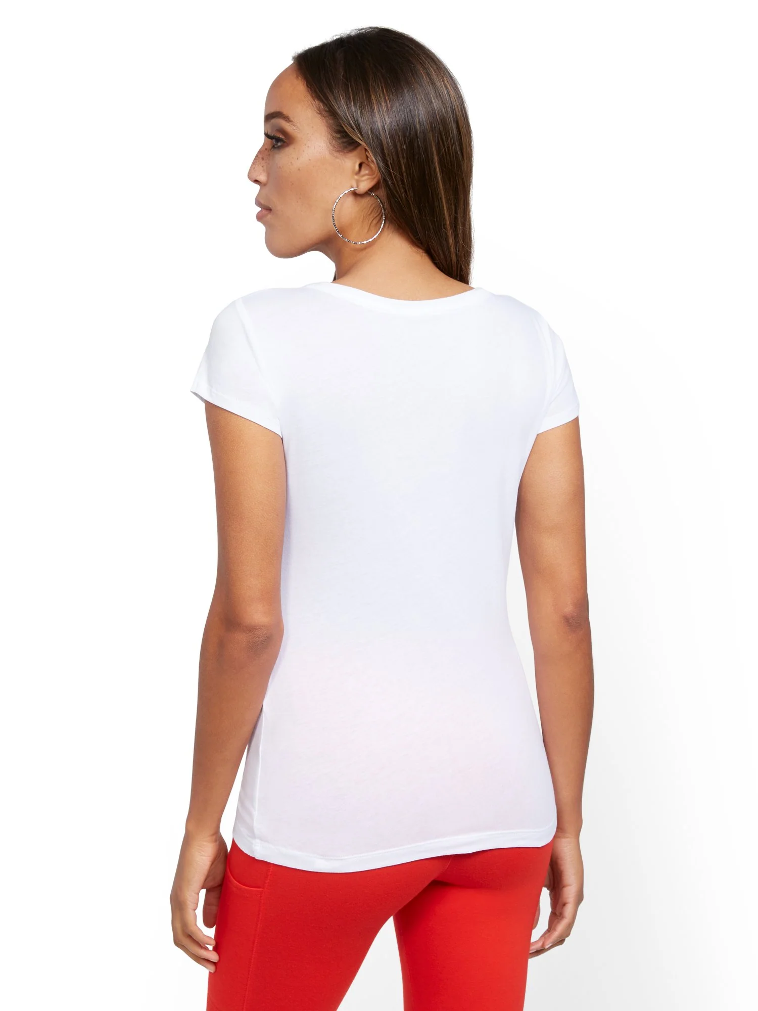 Metallic-Foil 'CMO' Tee - Image 3