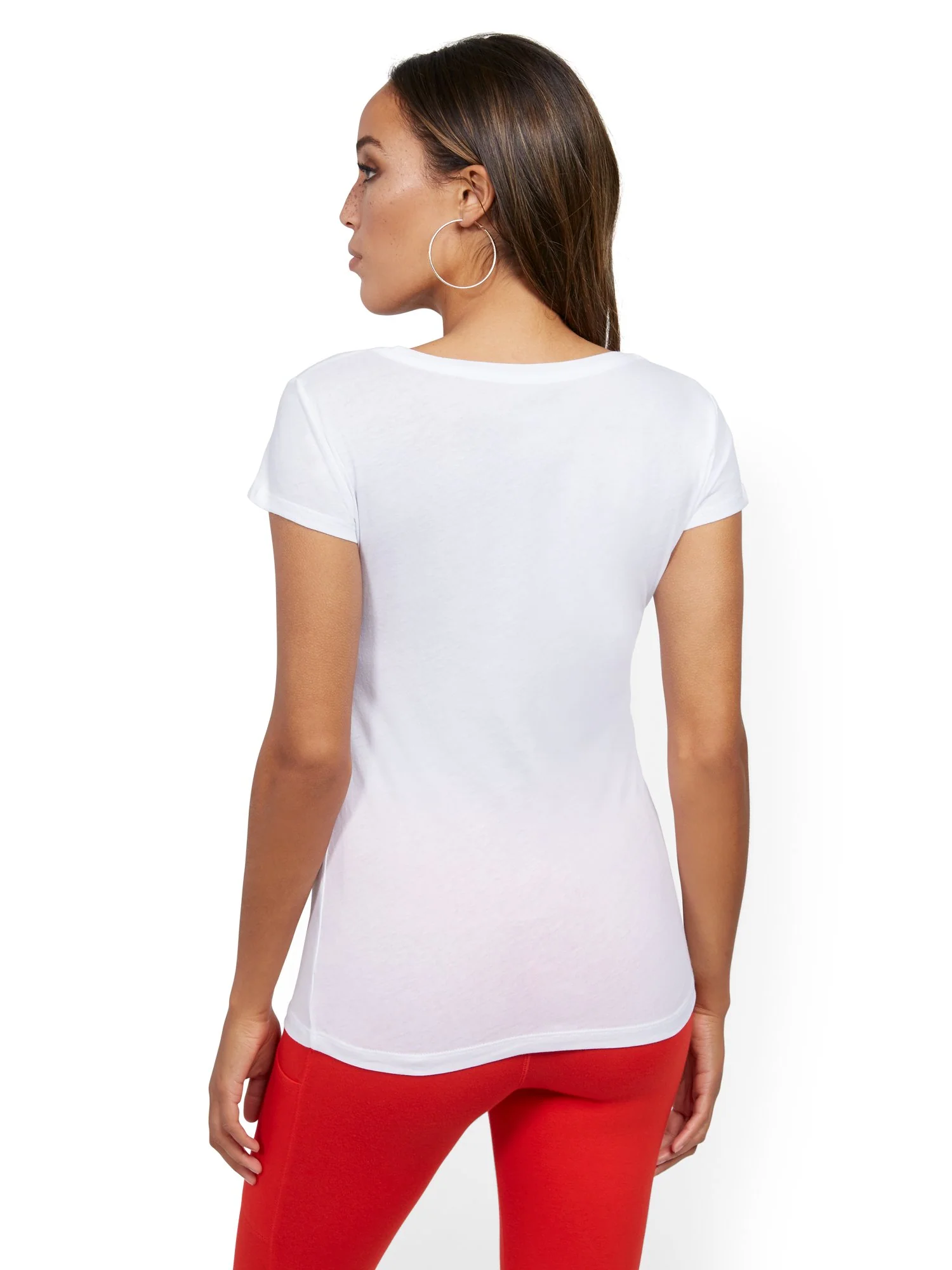 Metallic-Foil 'Sunkissed' Tee - Image 3
