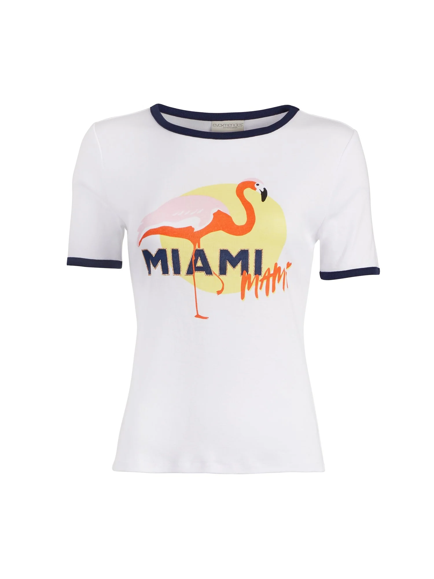 'Miami Mami' Graphic Tee - Eva Mendes Collection