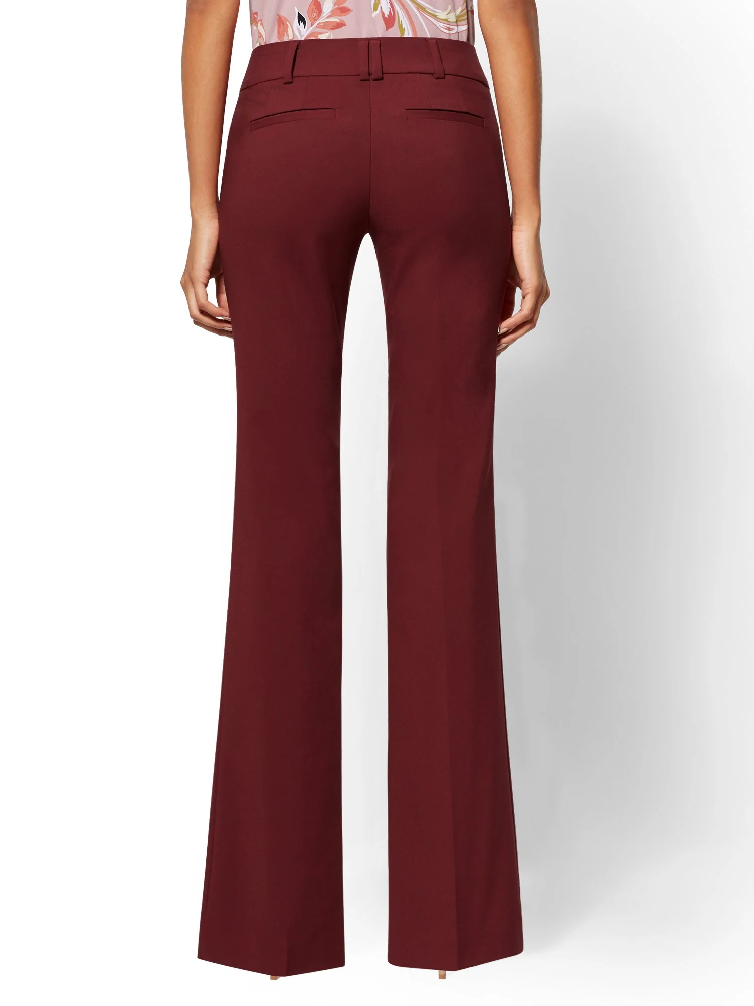 Mid-Rise Bootcut Pant - All-Season Stretch - 7th Avenue - Image 8