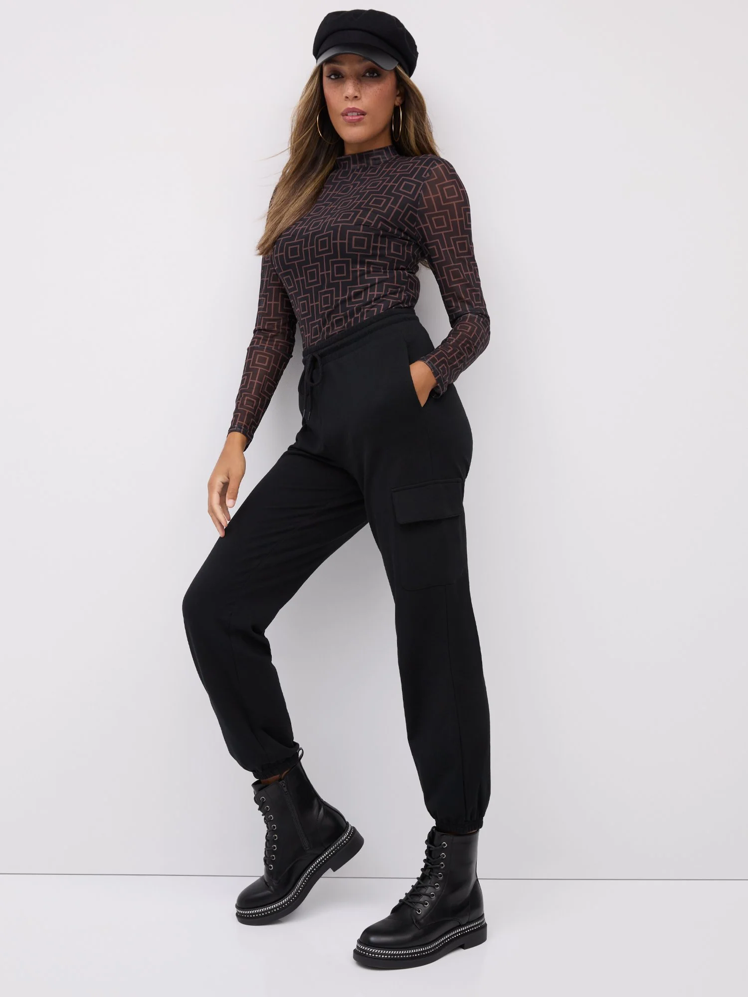 Mid-Rise Cargo Jogger Pant - Image 2