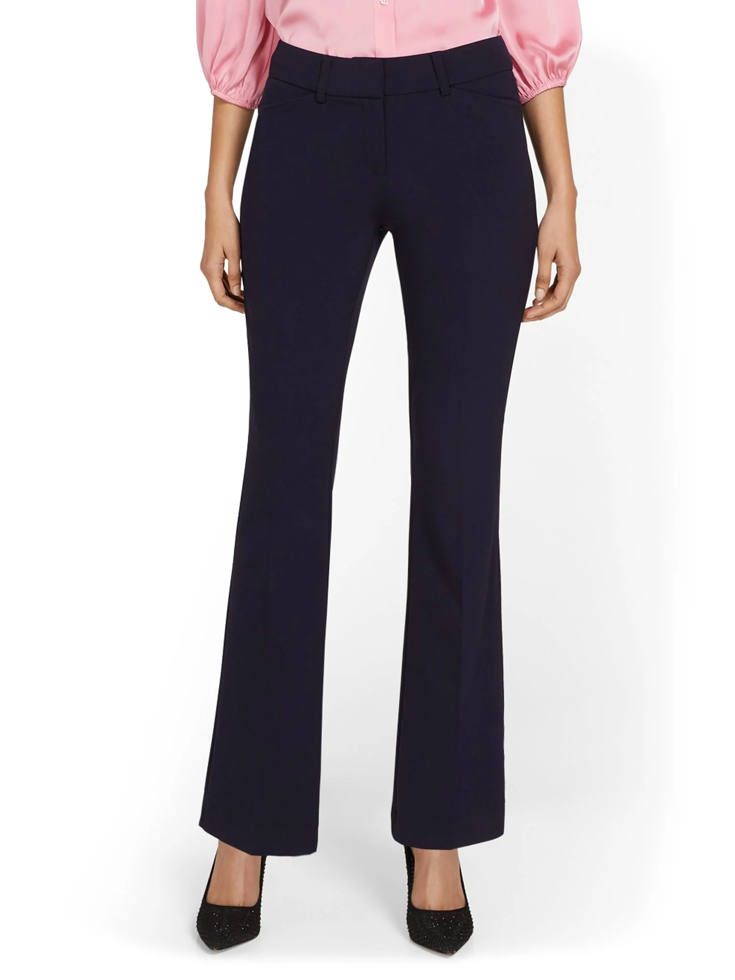 Mid-Rise Modern Fit Bootcut Pant - Essential Stretch - Image 35
