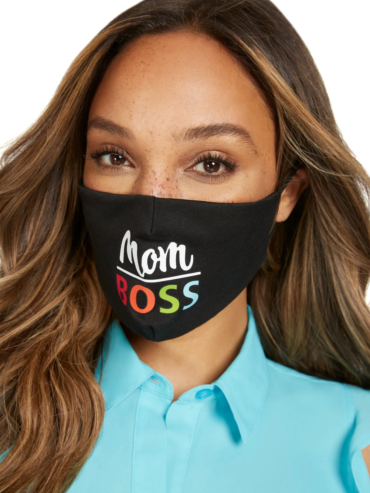 Mom Boss Face Mask - Image 2
