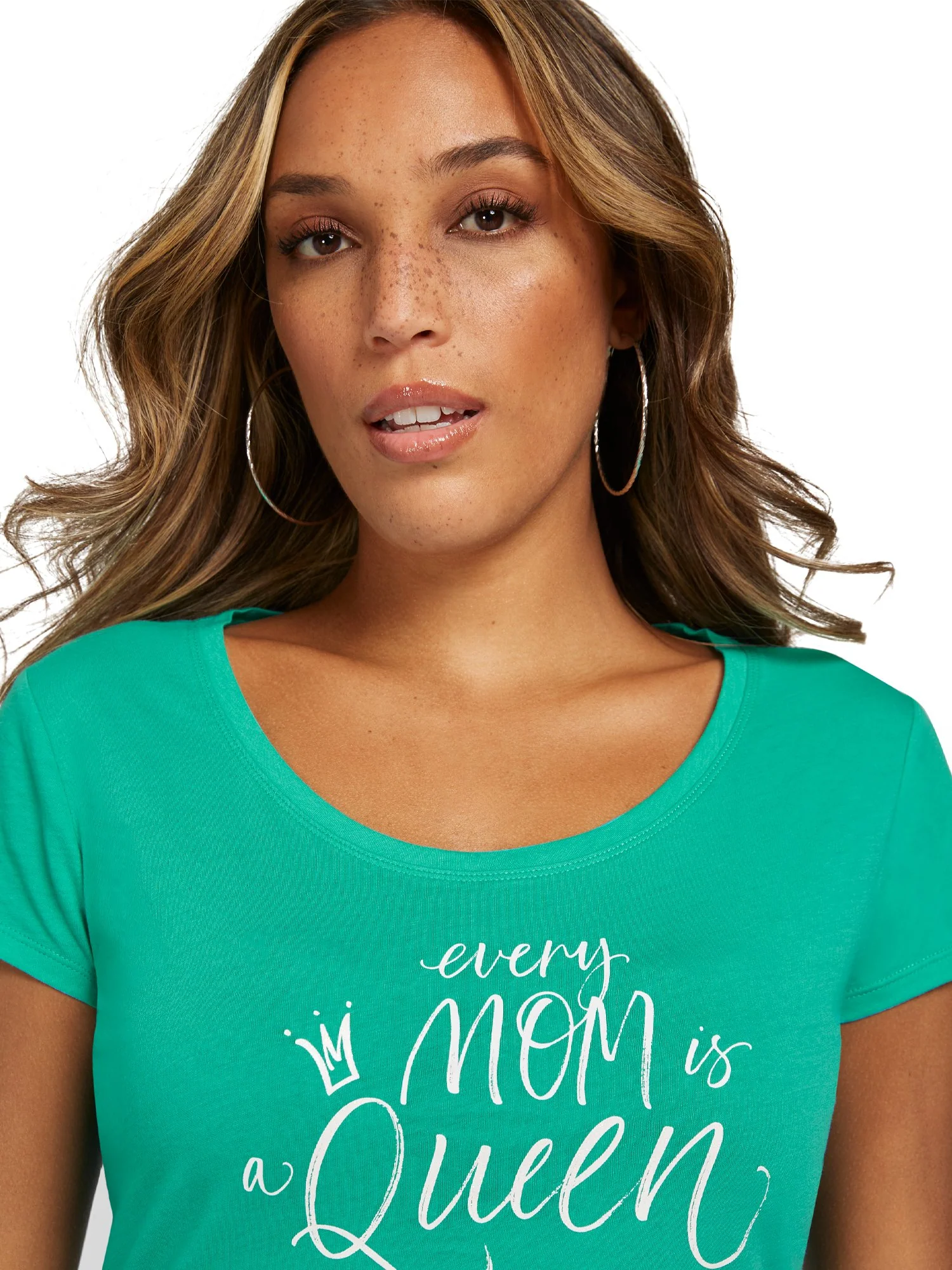 Mom Queen Graphic Tee - Image 4
