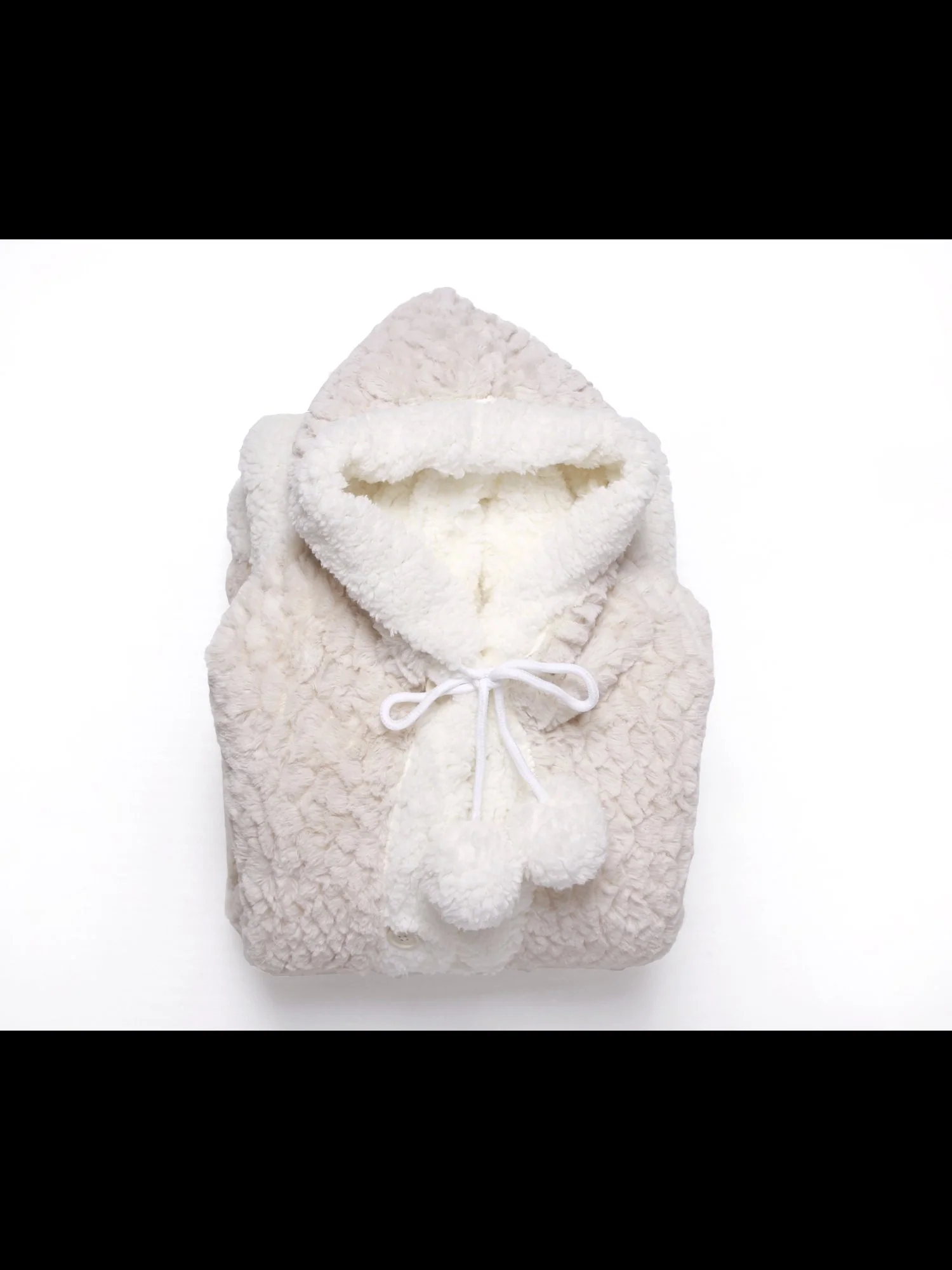 Mosaic Ultra Plush Snuggle Hoodie Robe - NY&C x Chic Home - Image 3