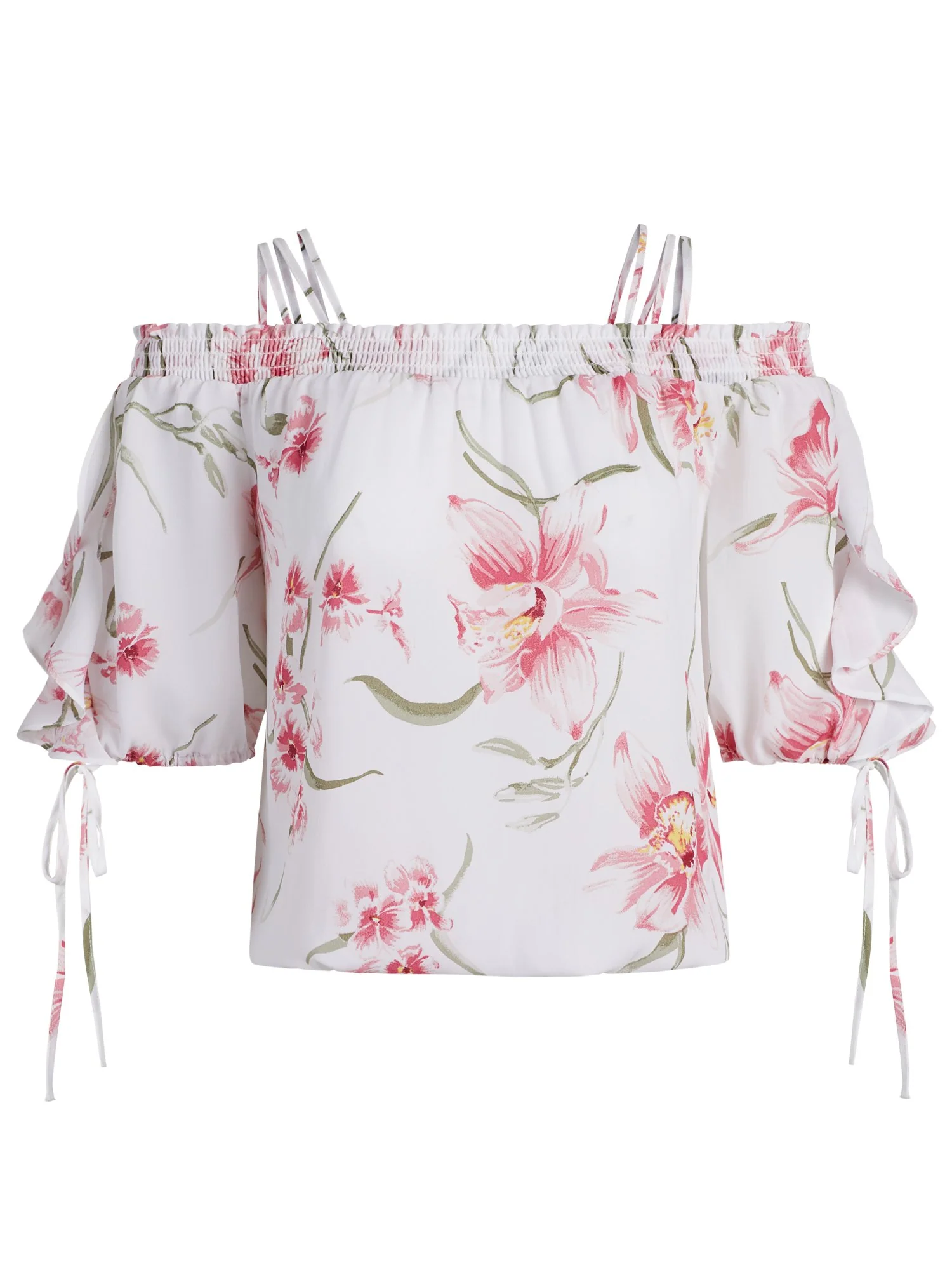 Multi-Strap Blouse - 7th Avenue - Image 2