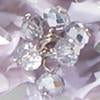 Neutral Floral Drop Earring - Image 2