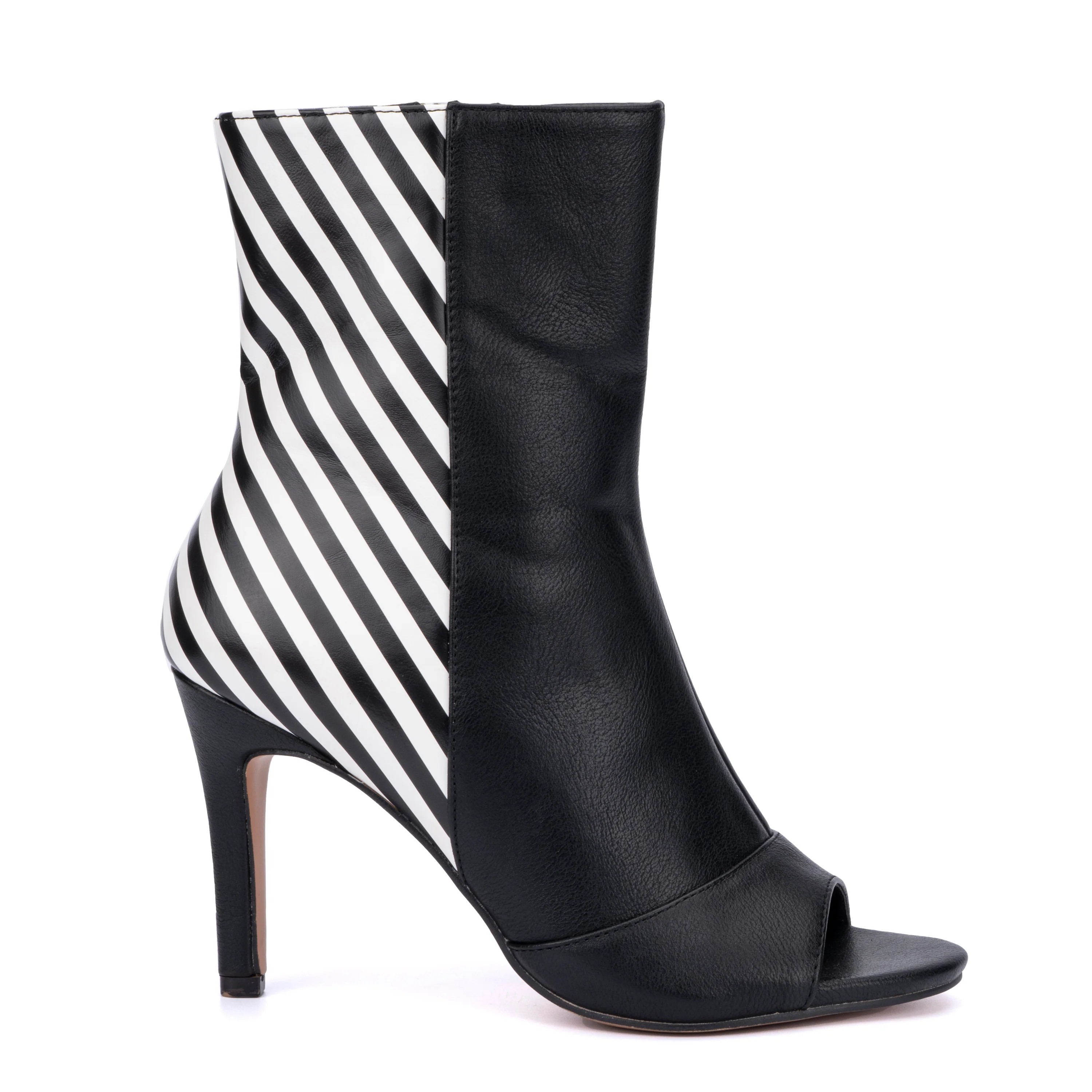 Nola Contrast Panel Booties - Image 2