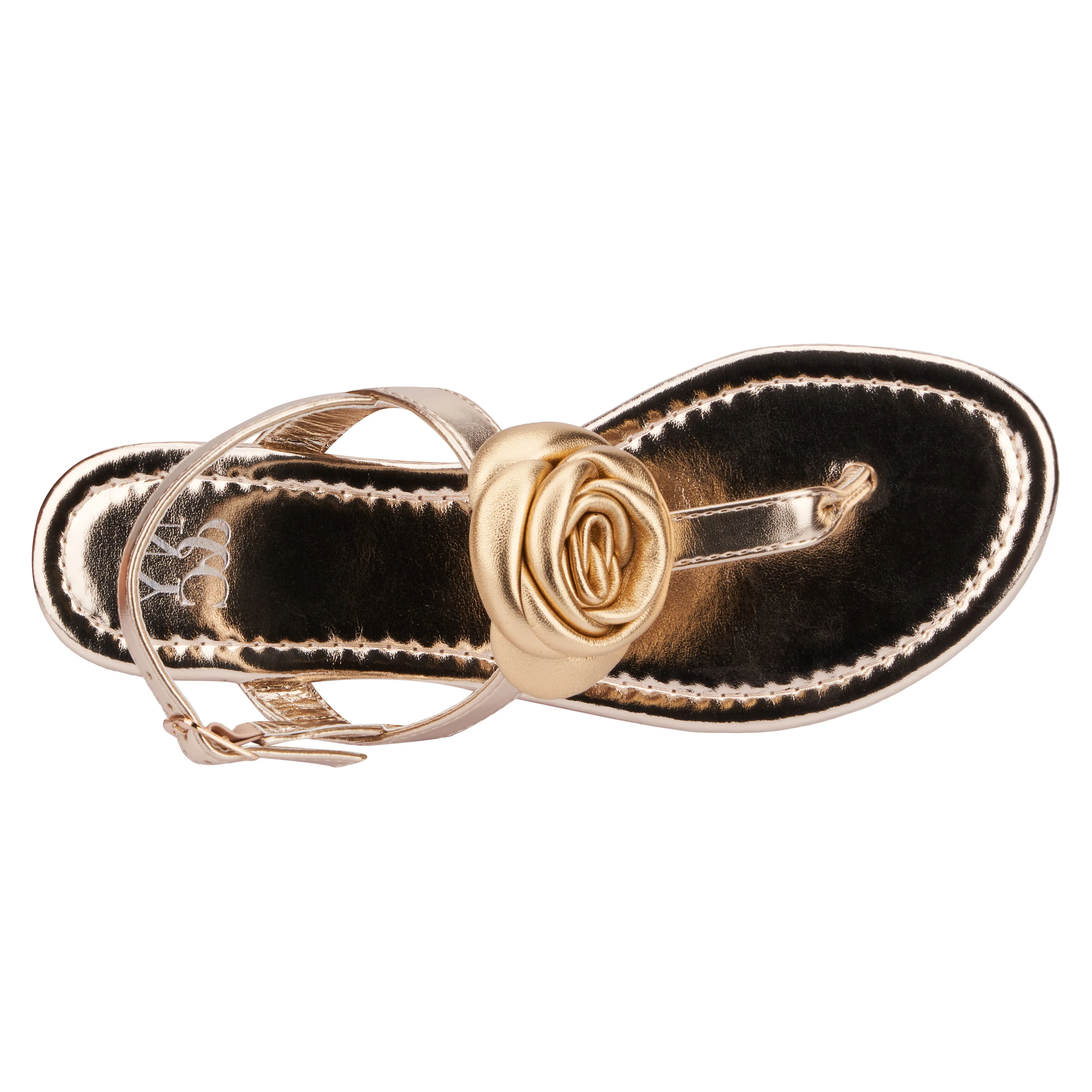 Rosette T-Strap Flats - Image 8