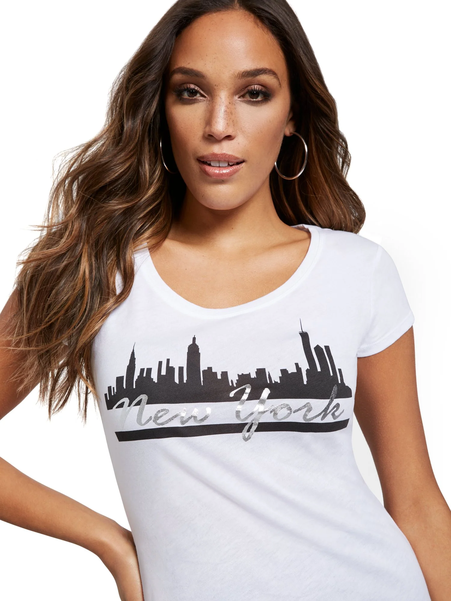 NYC Skyline Graphic Tee
