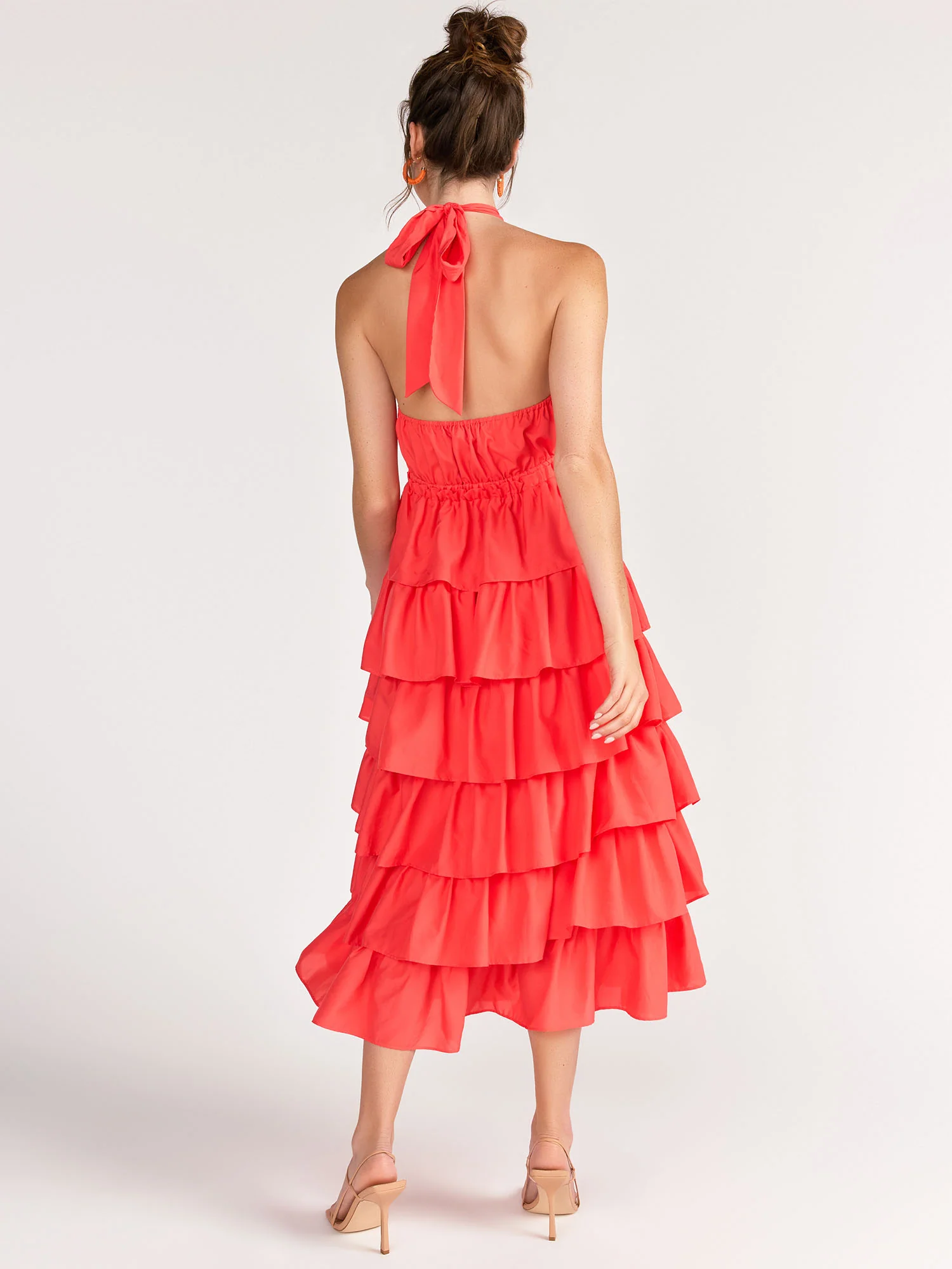 DO+BE O'Ring Detail Ruffle Maxi Dress - Brands We Love - Image 4