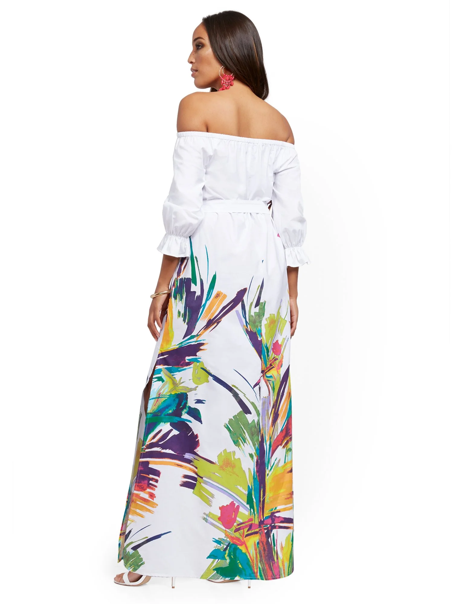 Off-The-Shoulder Maxi Dress - Image 3