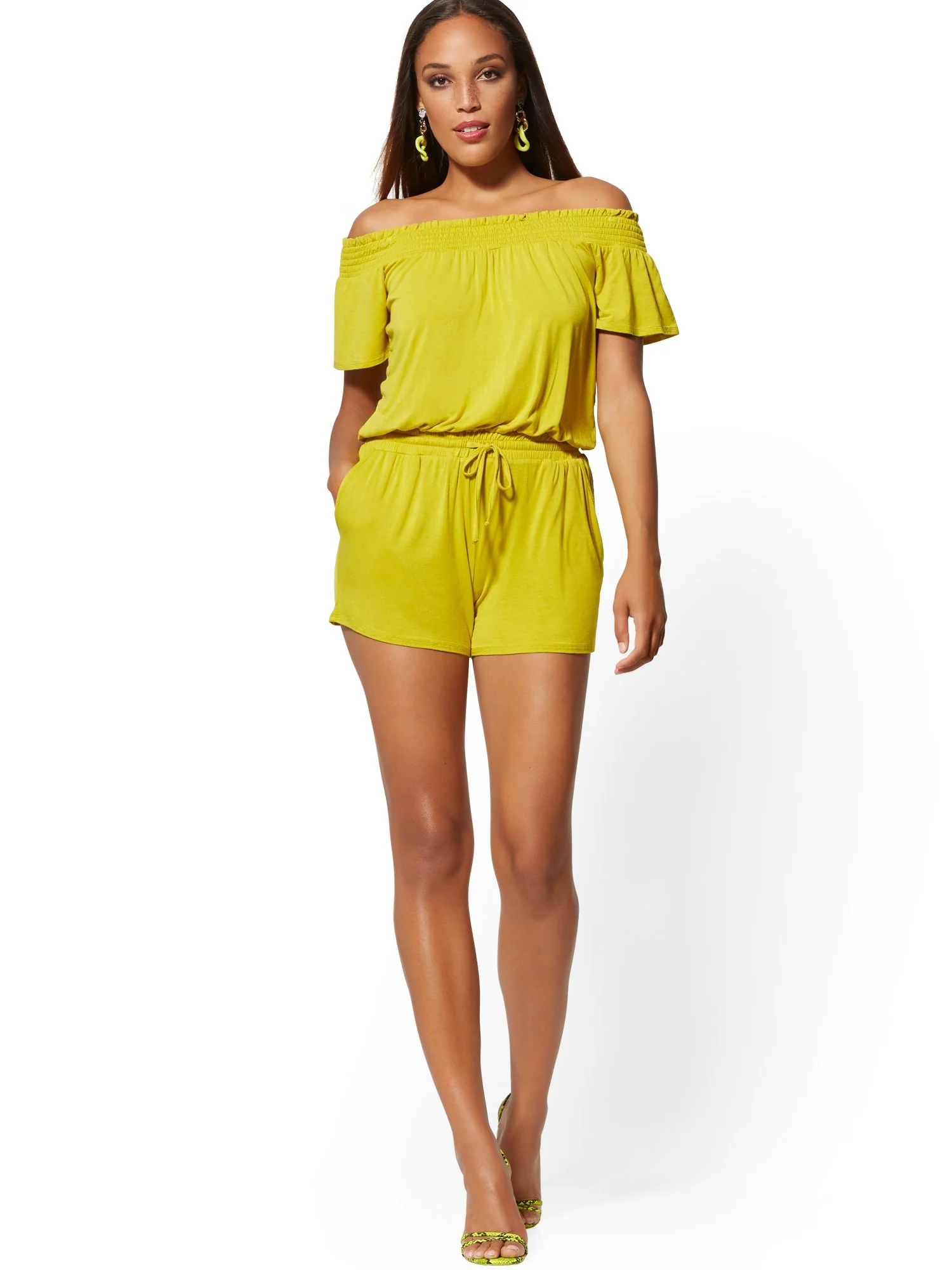 Off-The-Shoulder Romper - Image 8
