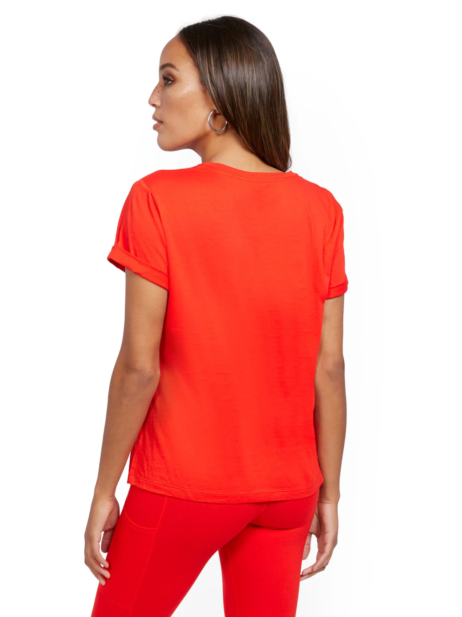 Ombre Sequin 'Cool Mom' Tee - Image 3