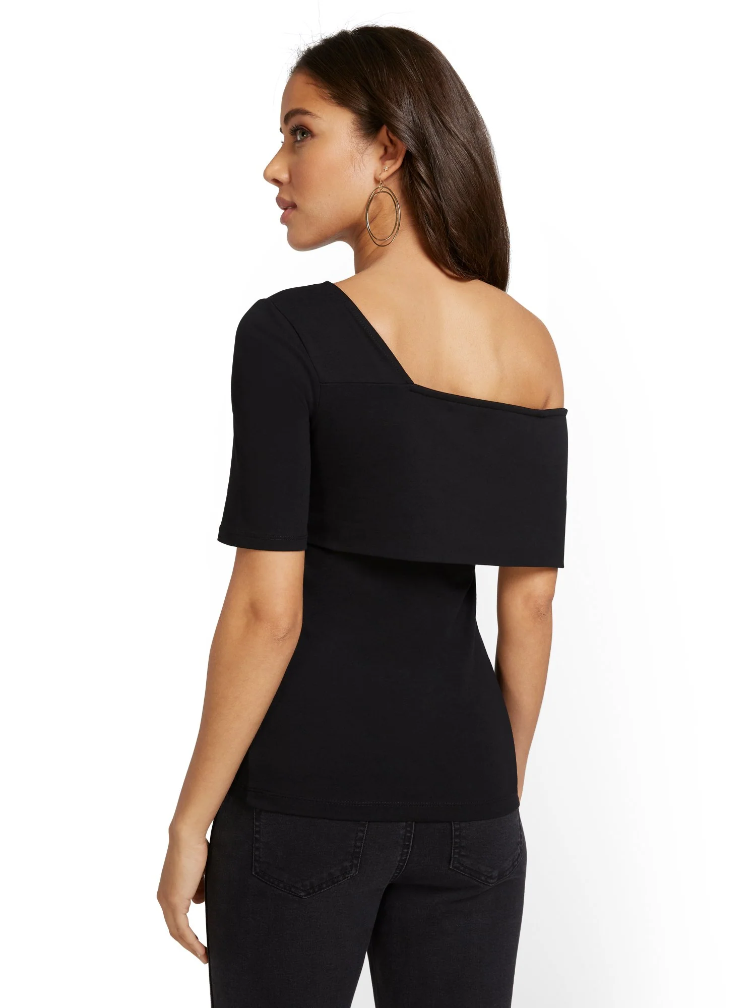 One-Shoulder City Tee - Image 3