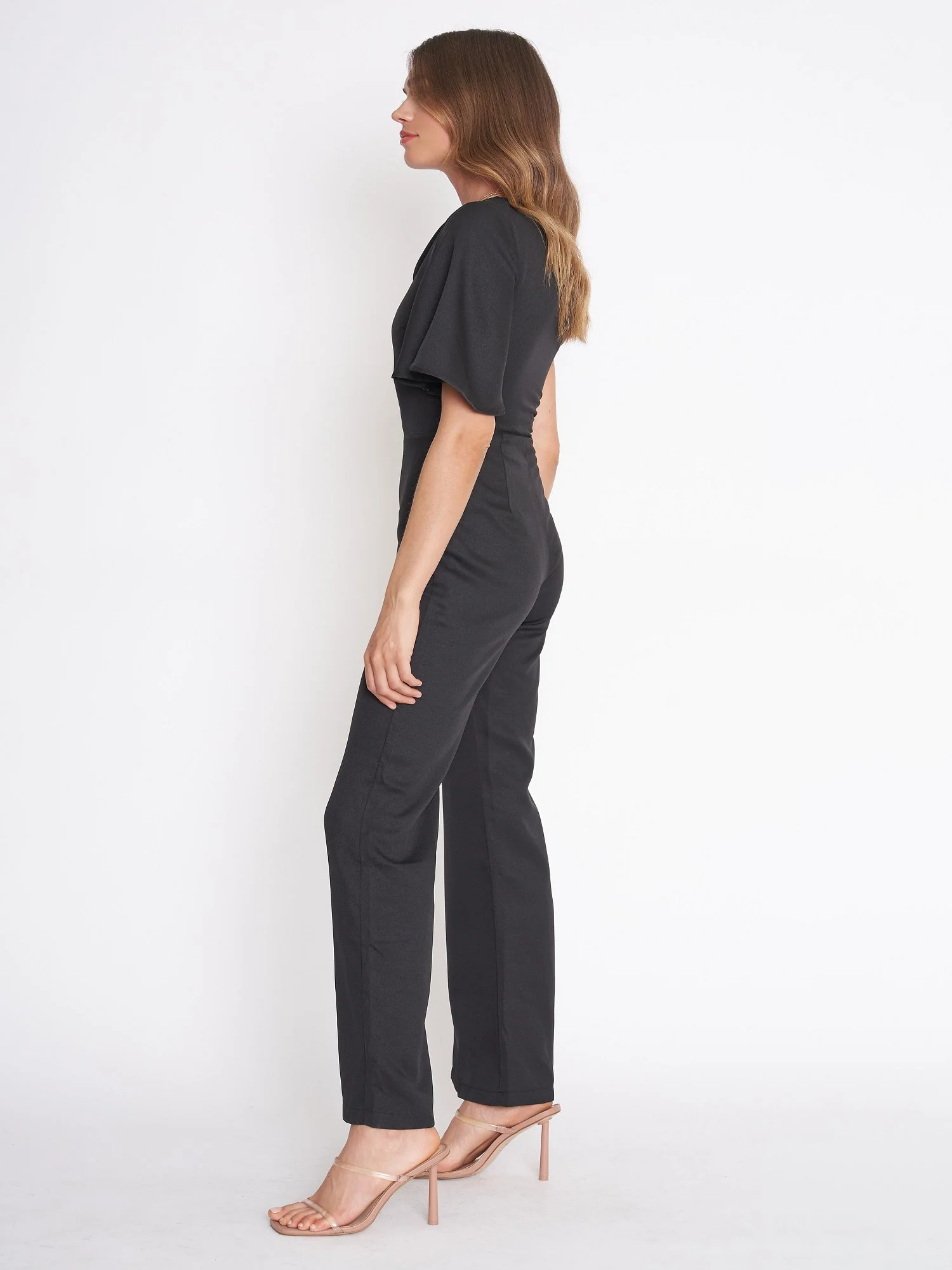 4Sienna One-Shoulder Crepe Jumpsuit - Brands We Love - Image 5