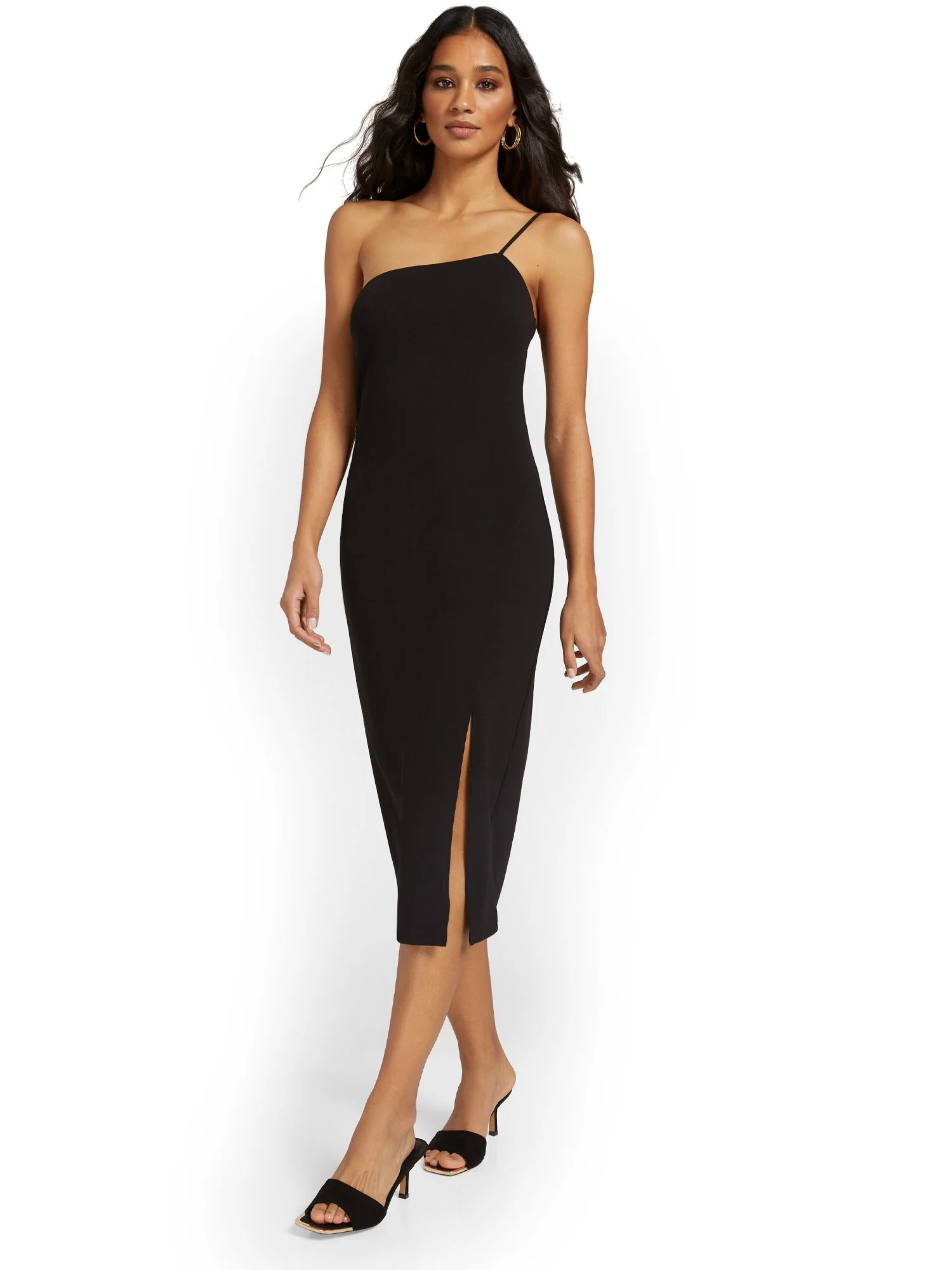 Lena One-Shoulder Sheath Dress - Brands We Love - Image 2
