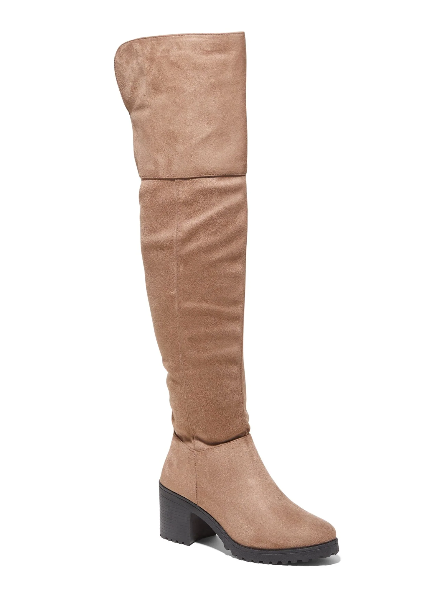 Over-the-Knee Faux-Suede Boot - Image 5
