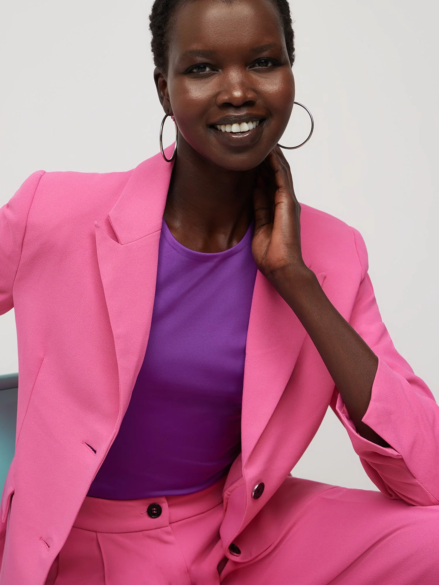 Oversized Blazer - Magic Crepe® - Image 5