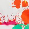 Paint-Splatter French Terry Hoodie Dress - Image 5