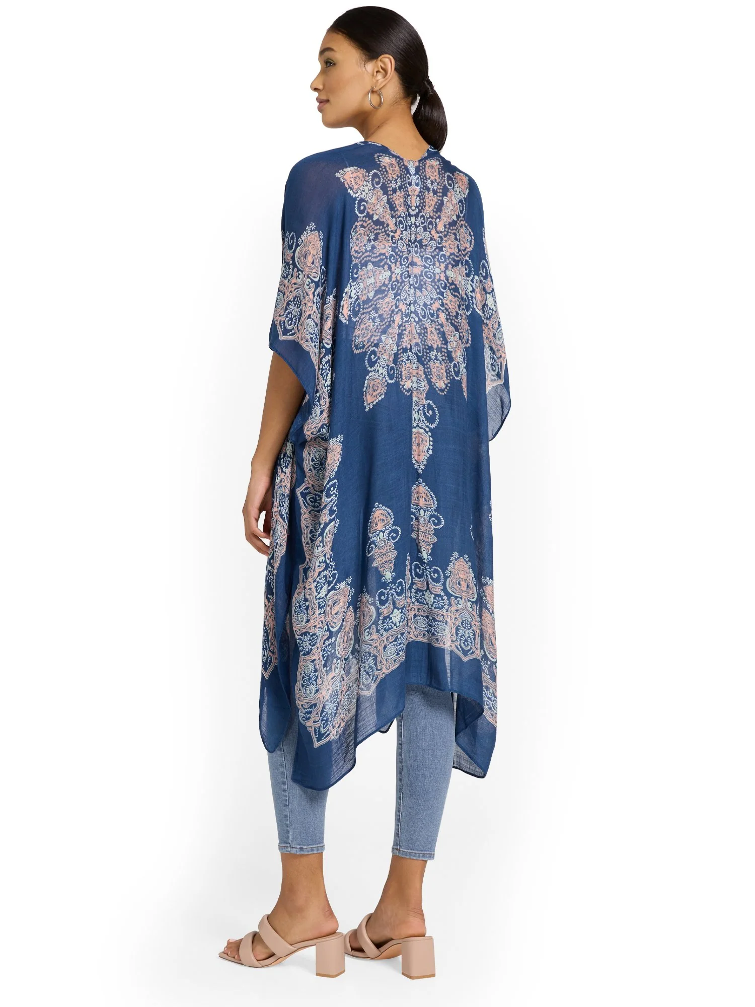 Justin Taylor Paisley-Border Kimono - Brands We Love - Image 3