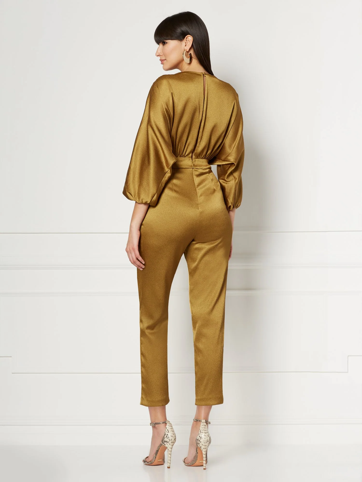 Paris Satin Jumpsuit - Eva Mendes Collection - Image 3