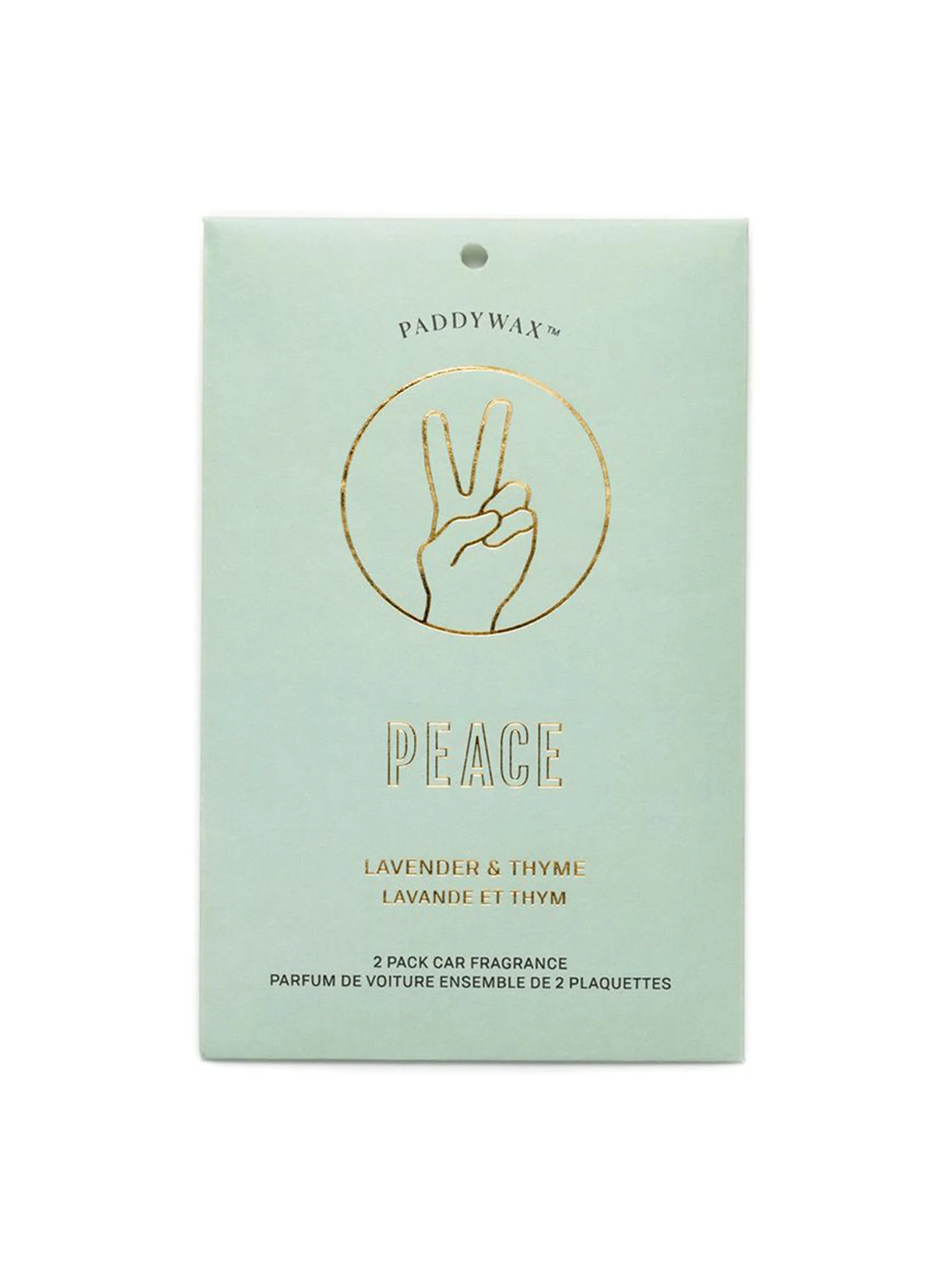Peace Car Fragrance 2pack - Paddywax