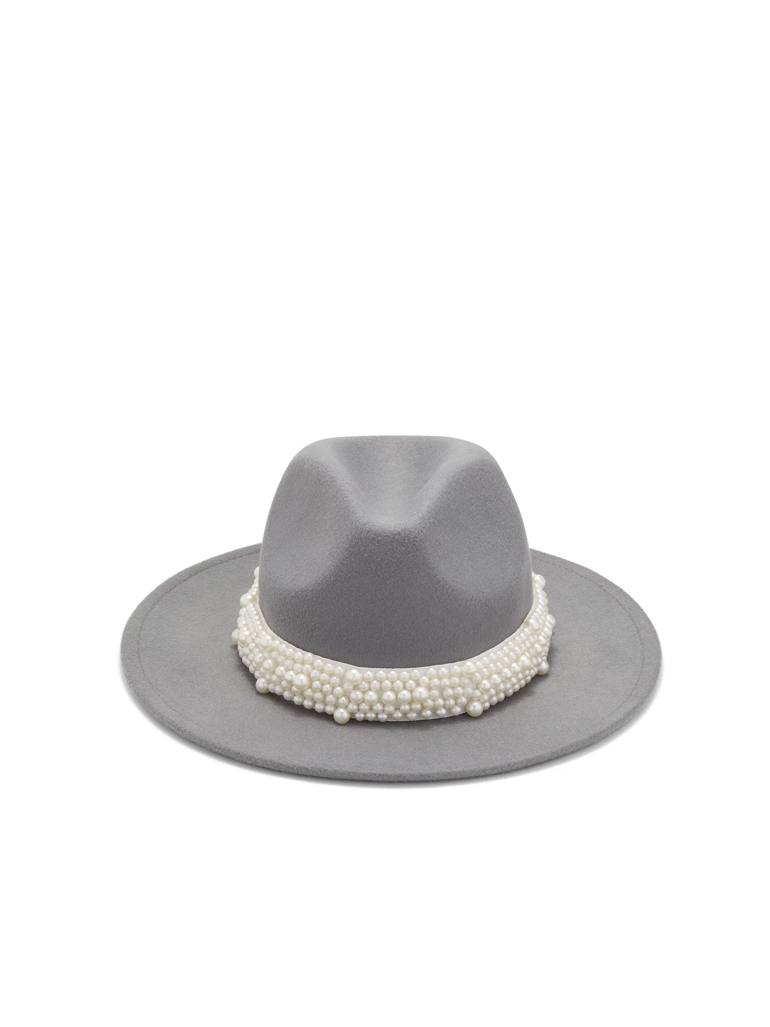 Pearl-Detail Panama Hat - Image 3