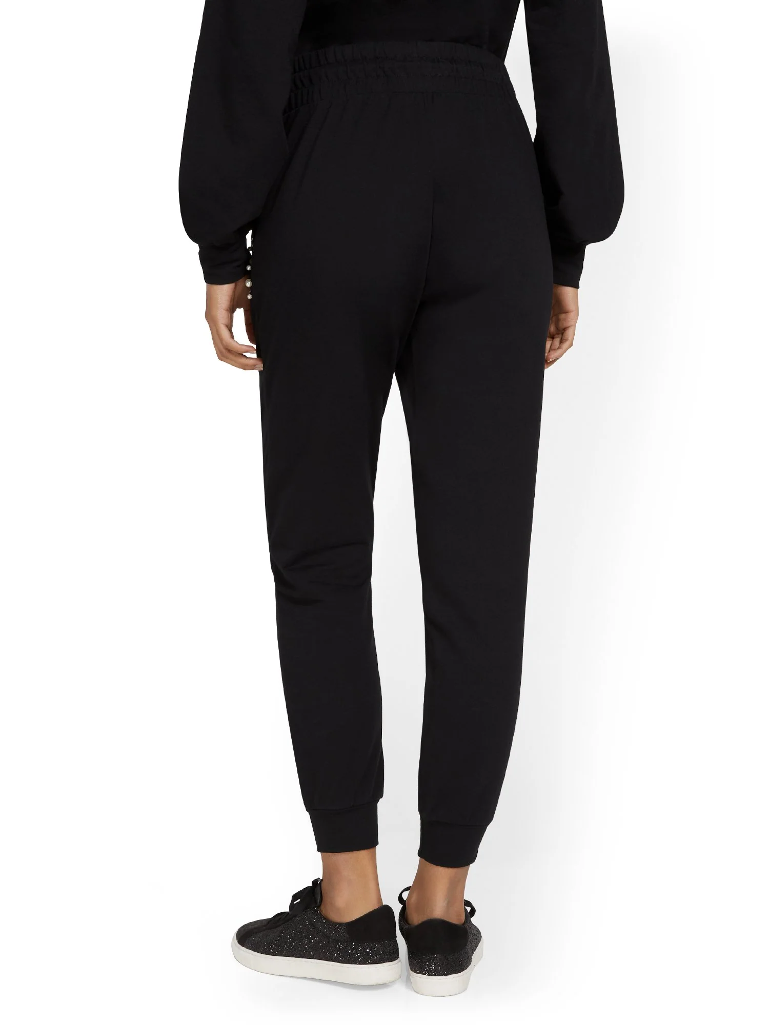 Pearl-Embellished Jogger Pant - Image 3
