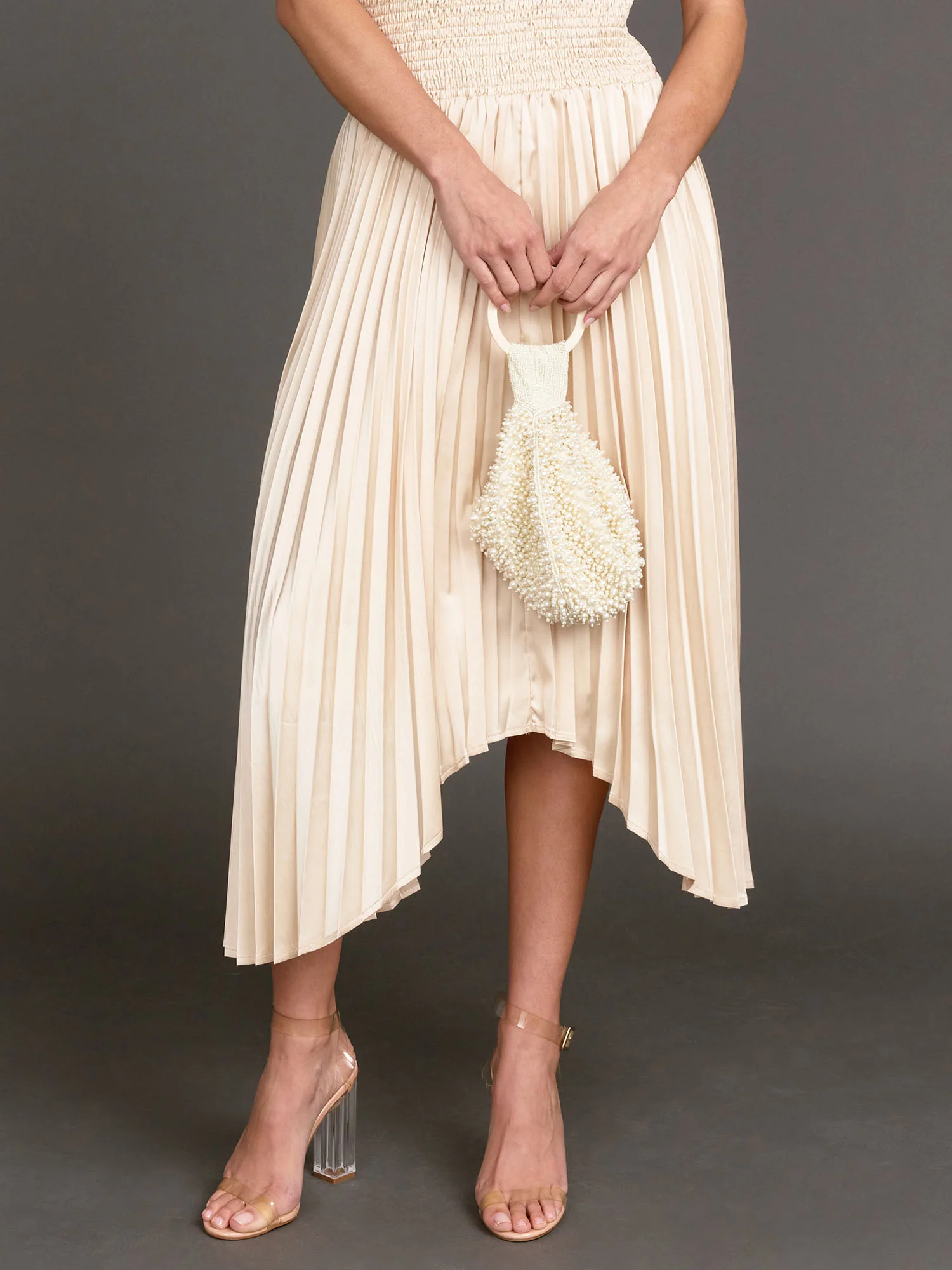 Pearl Zip-Top Wristlet - Image 3