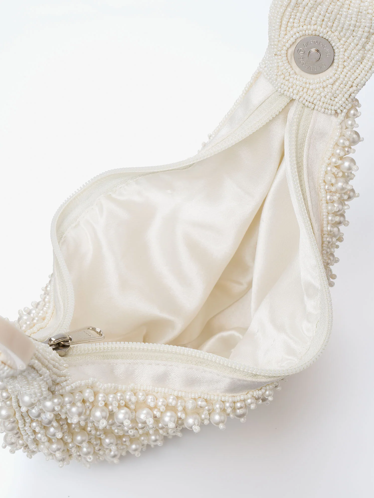 Pearl Zip-Top Wristlet - Image 6