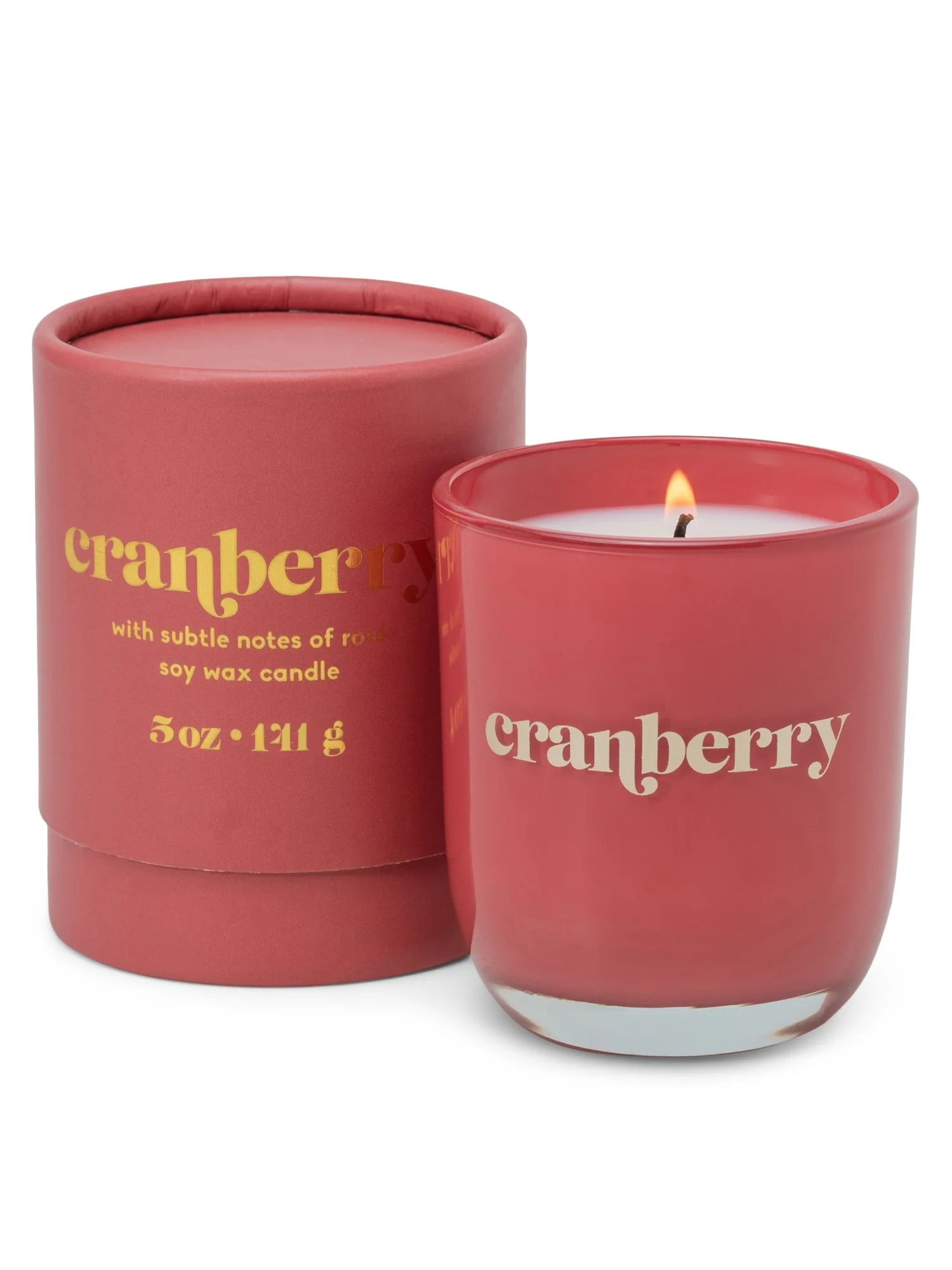 Paddywax Petite 5 Oz Candle, Cranberry - Brands We Love