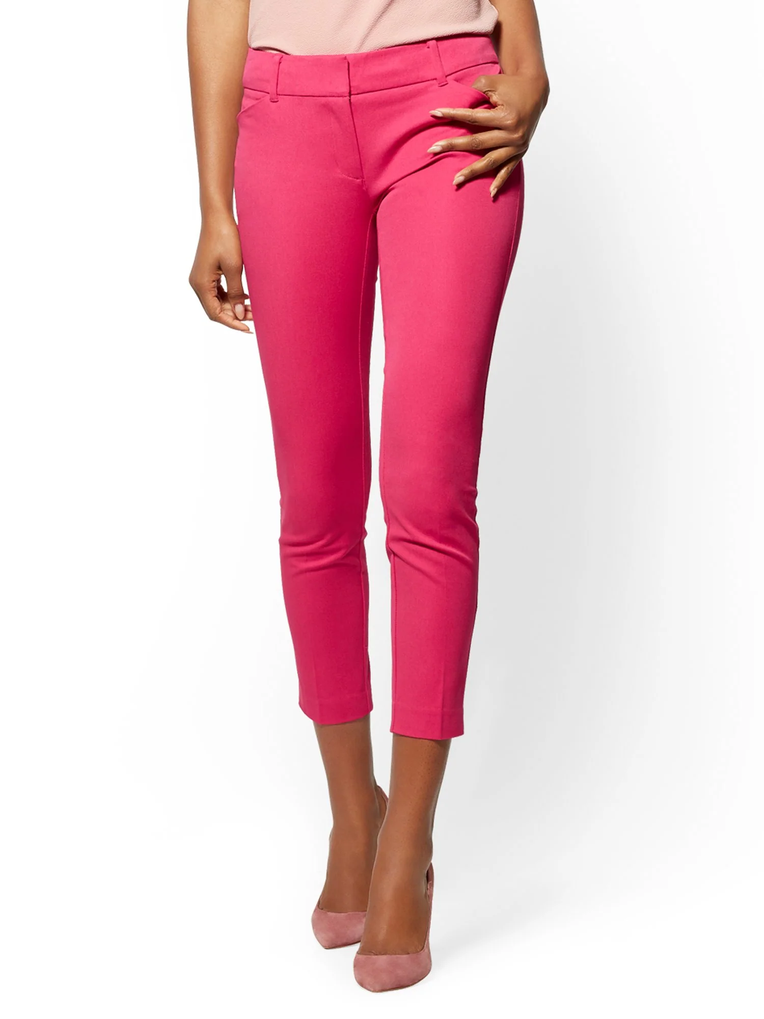 Petite Audrey Ankle Pant - Solid - Image 35