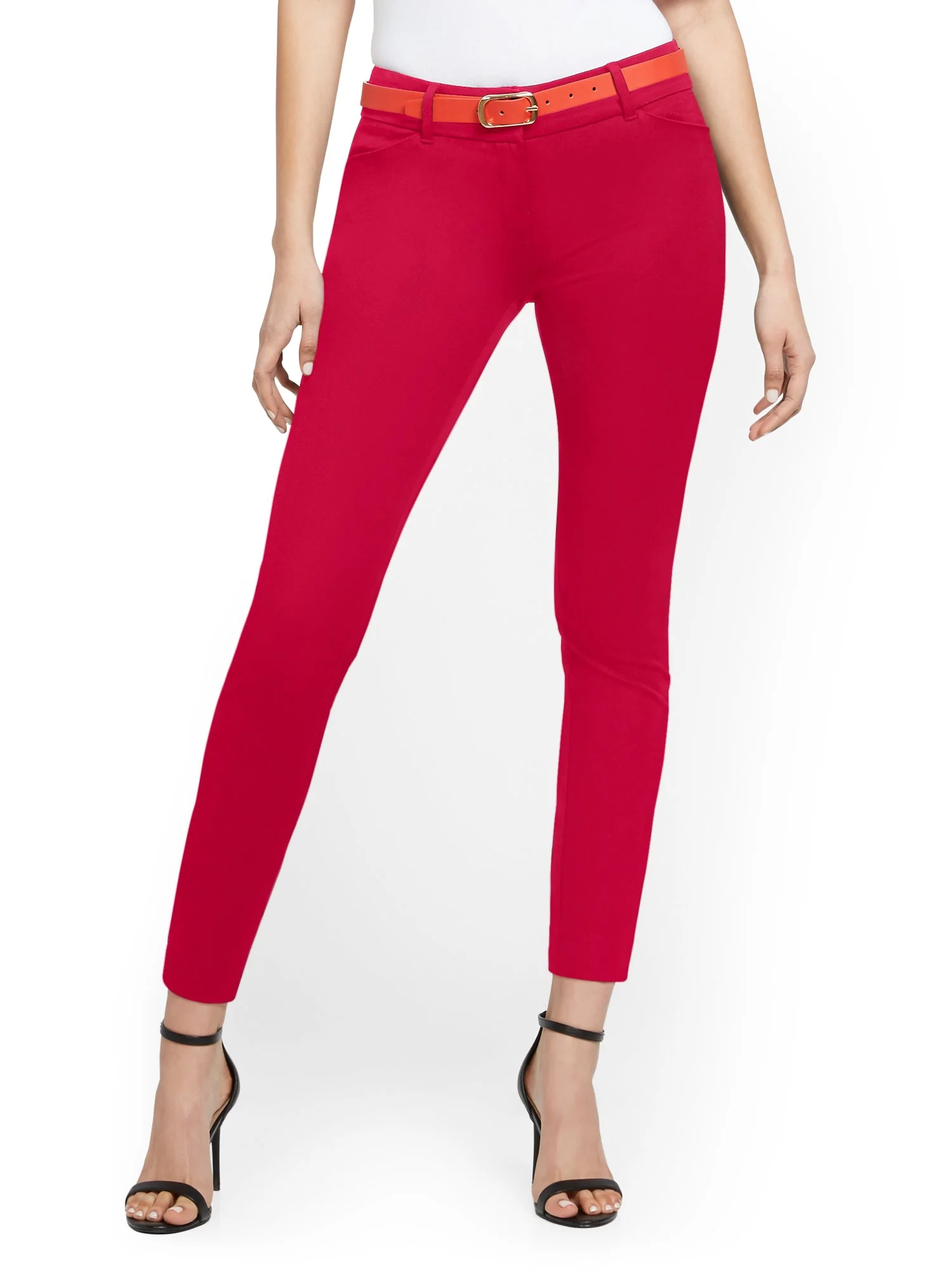 Petite Audrey Ankle Pant - Solid - Image 7
