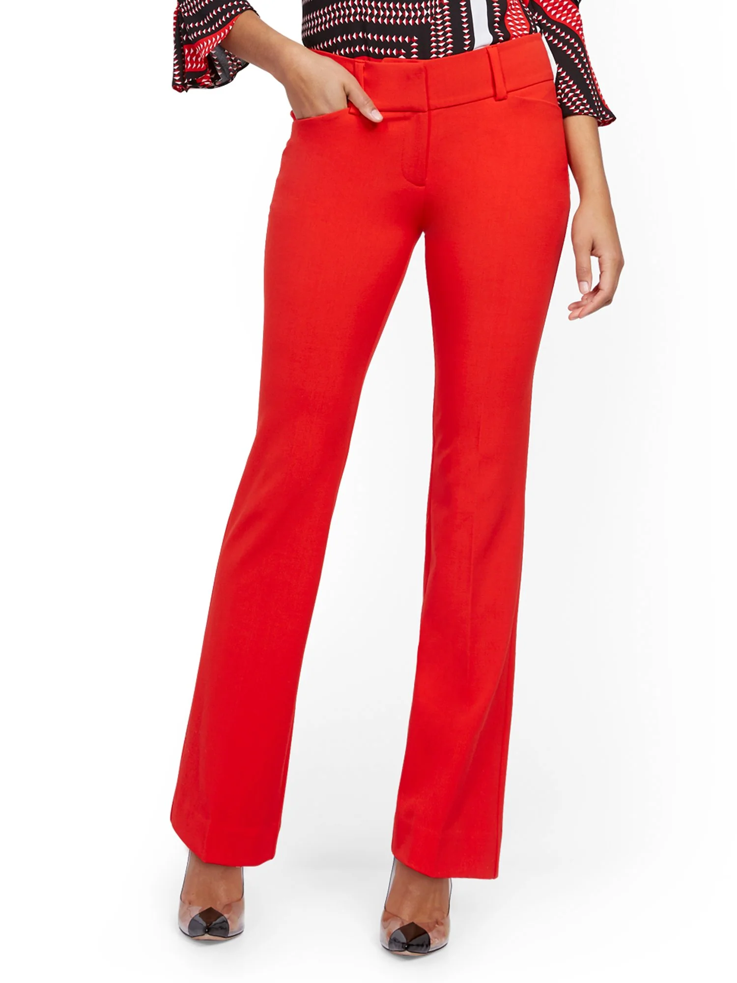 Petite Barely Bootcut Pant - Mid Rise - Essential Stretch - 7th Avenue - Image 30