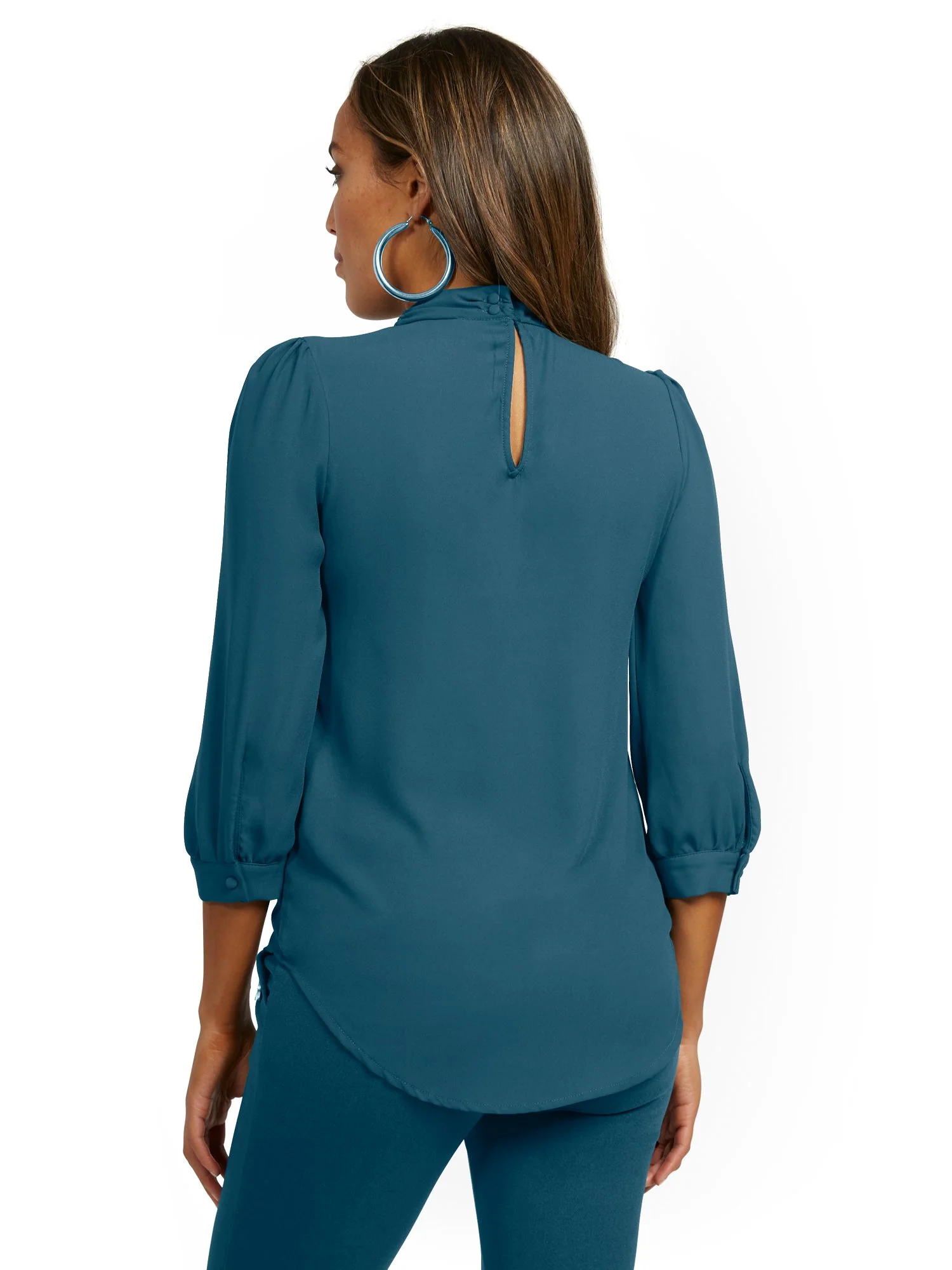 Petite Bow Blouse - 7th Avenue - Image 12