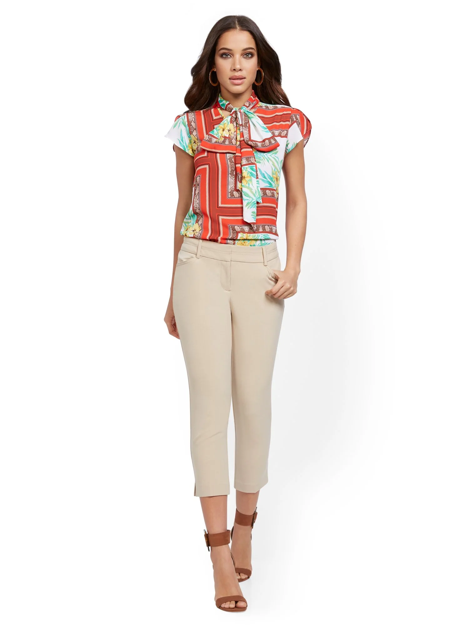 Petite Capri Pant - Double Stretch - 7th Avenue - Image 10