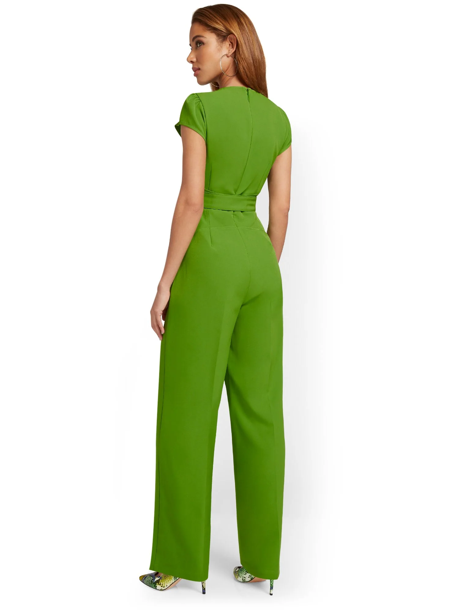 Petite Corset-Waist Jumpsuit - Image 3