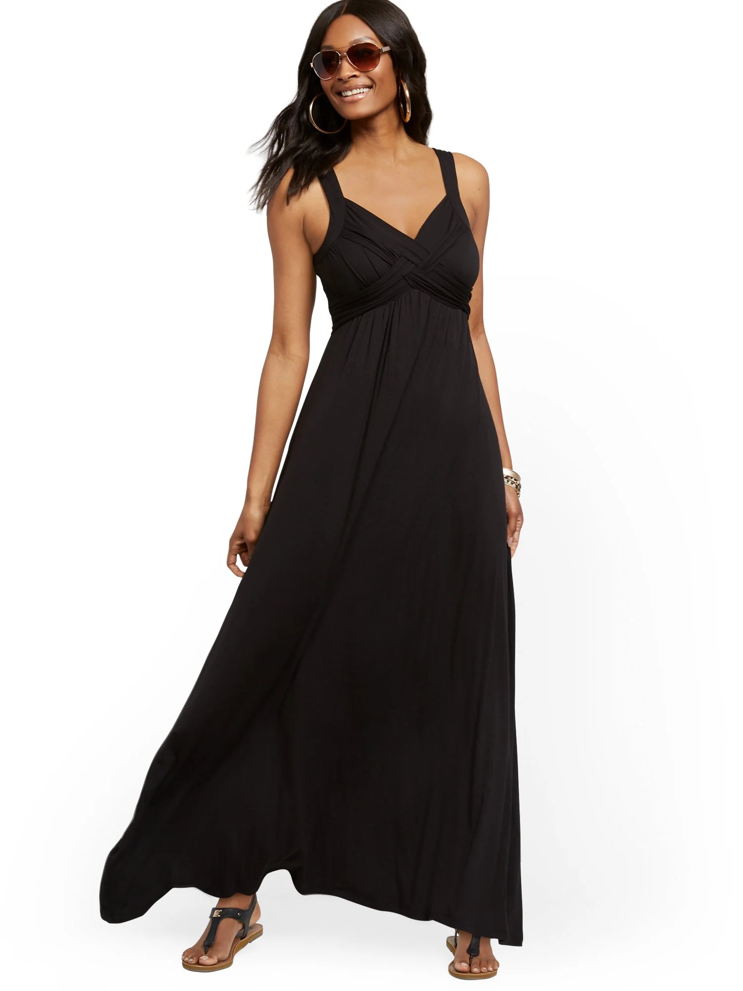 Petite Goddess Maxi Dress - Image 3