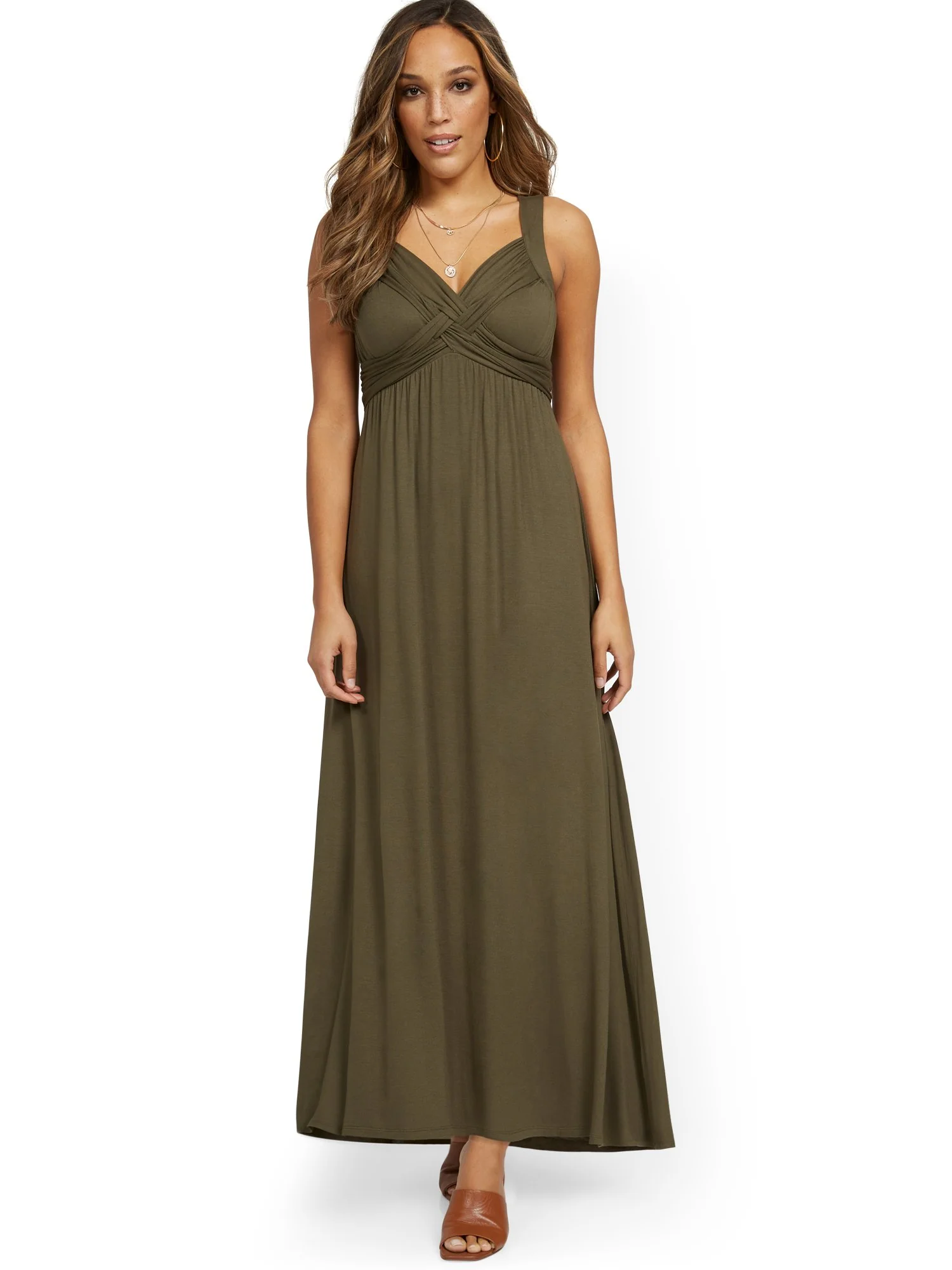 Petite Goddess Maxi Dress - Image 8