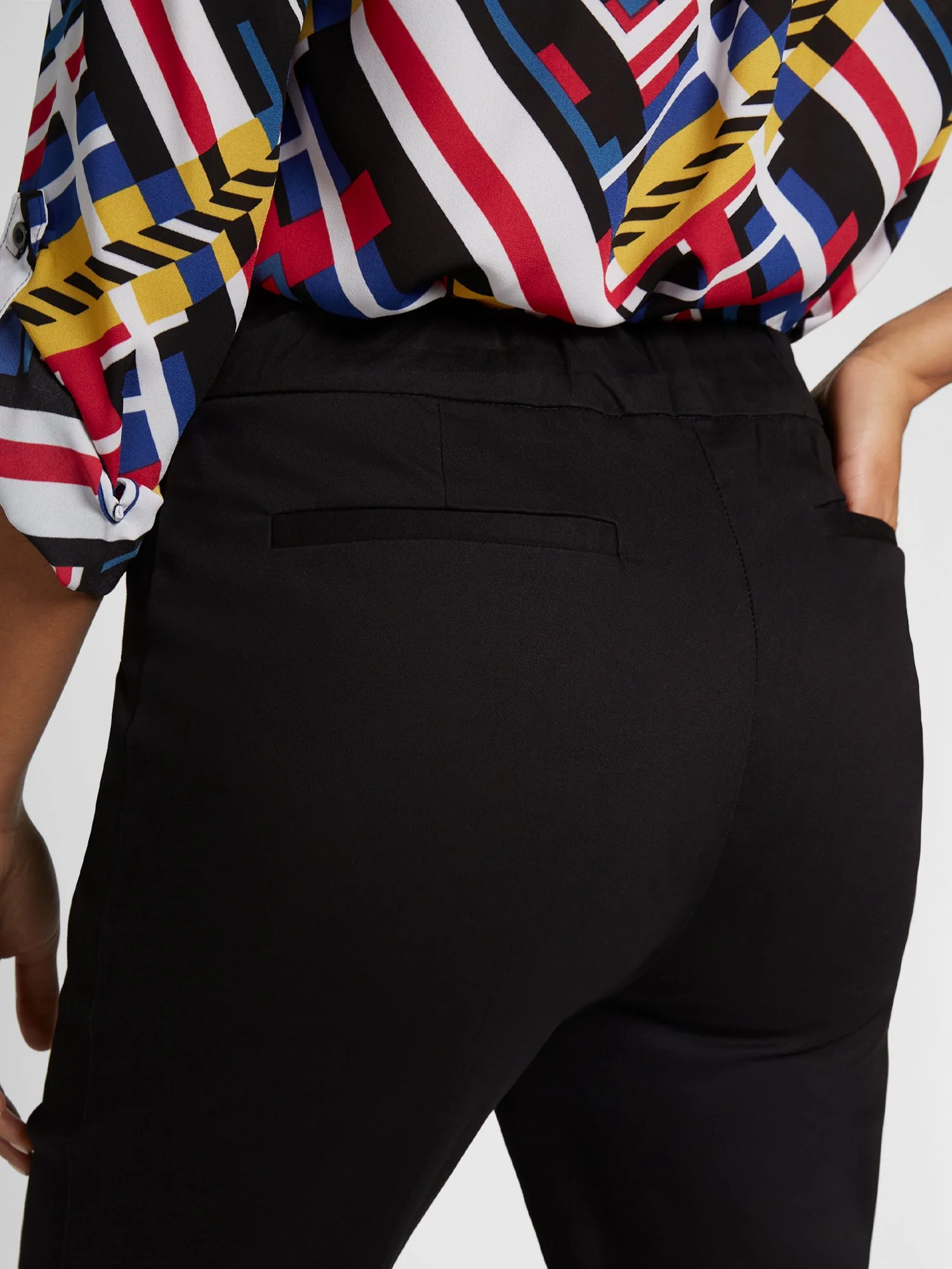 Petite High-Waisted Pull-On Bootcut Pant - NY&Chic Collection - Image 6