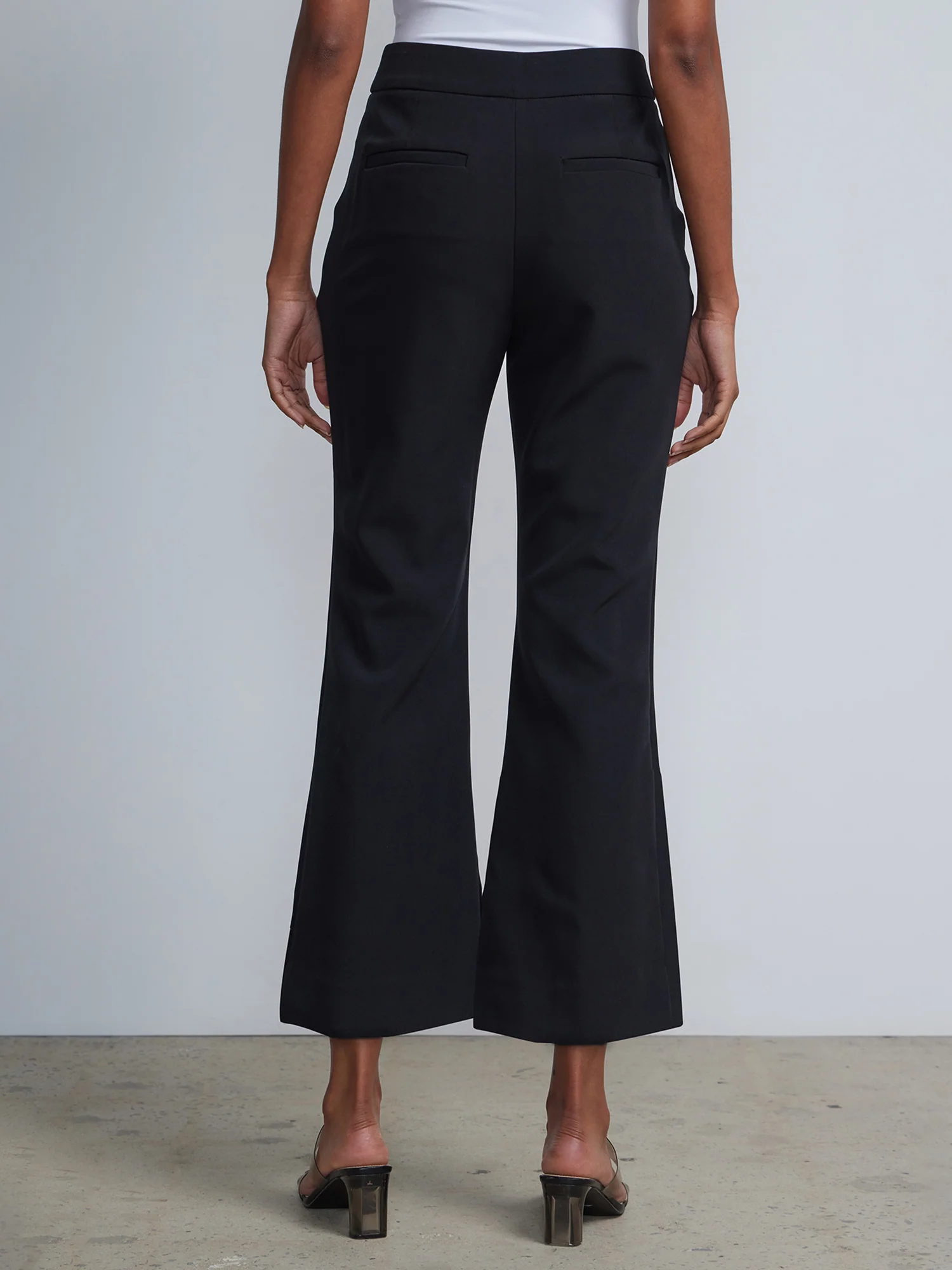 Petite High-Waisted Straight-Leg Kick Crop Pant - Image 4