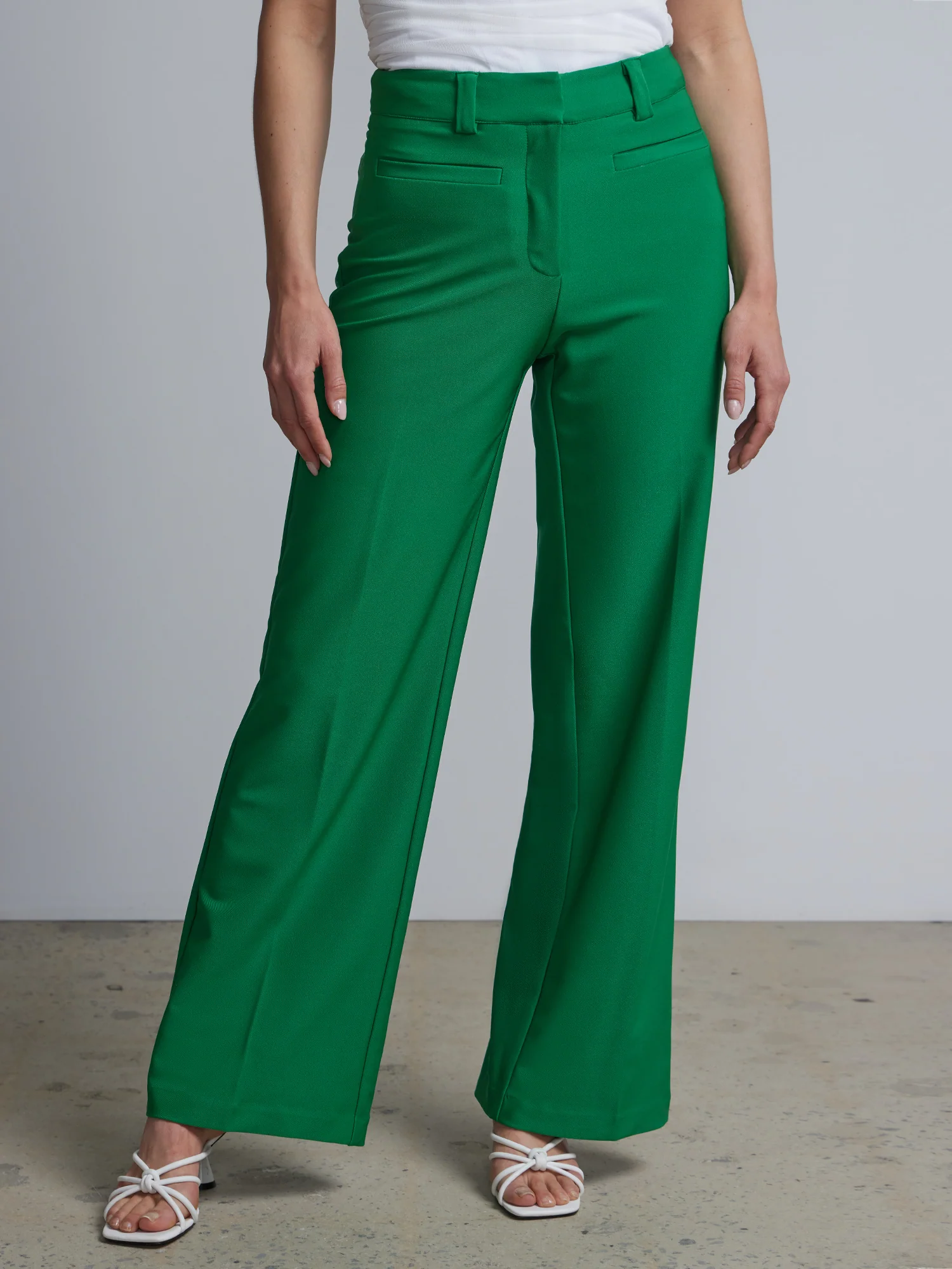 Petite High-Waisted Wide-Leg Pant - Premium Stretch - Image 14