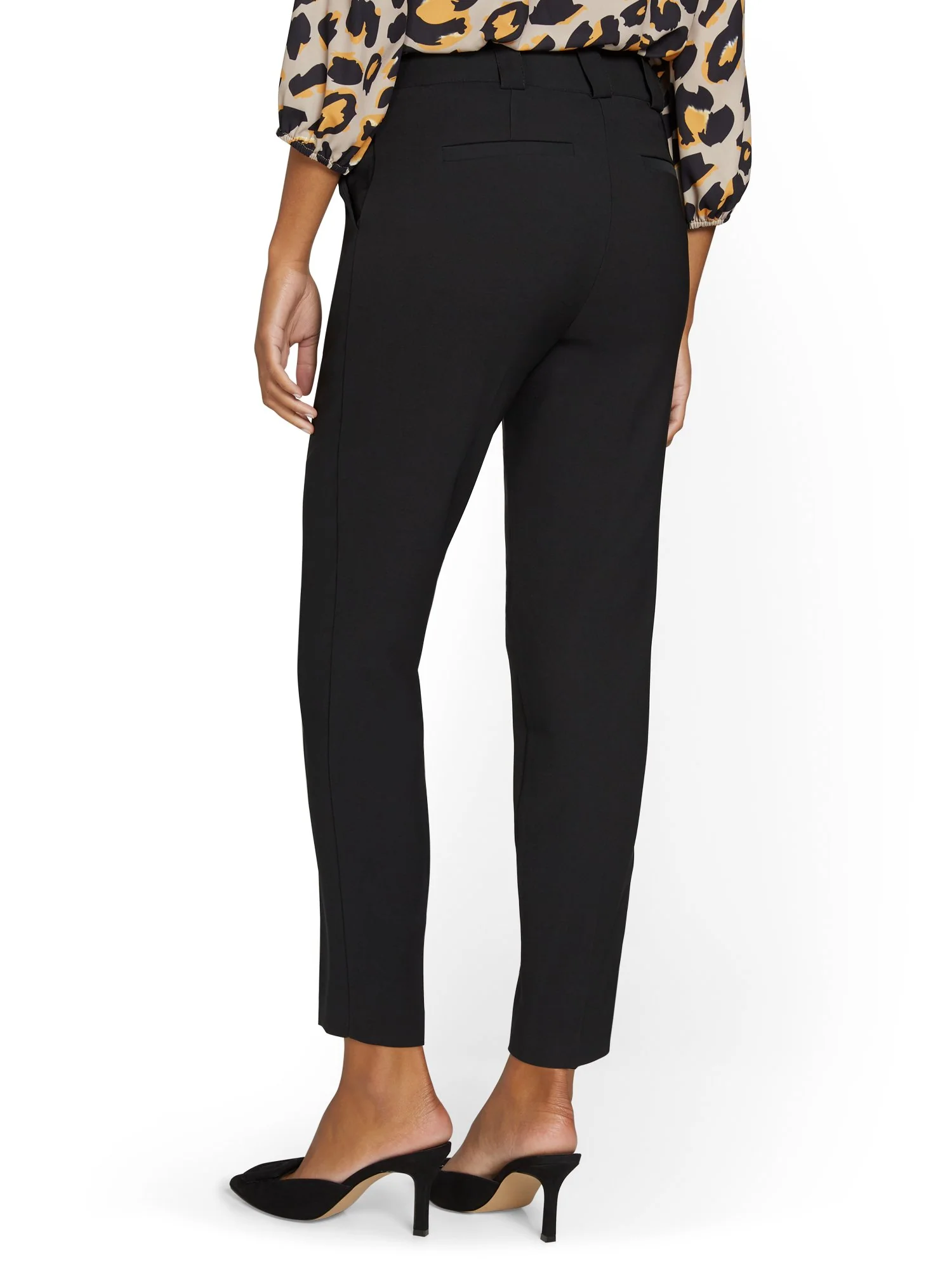 Petite Mid-Rise Ankle Pant - Premium Stretch - Image 3