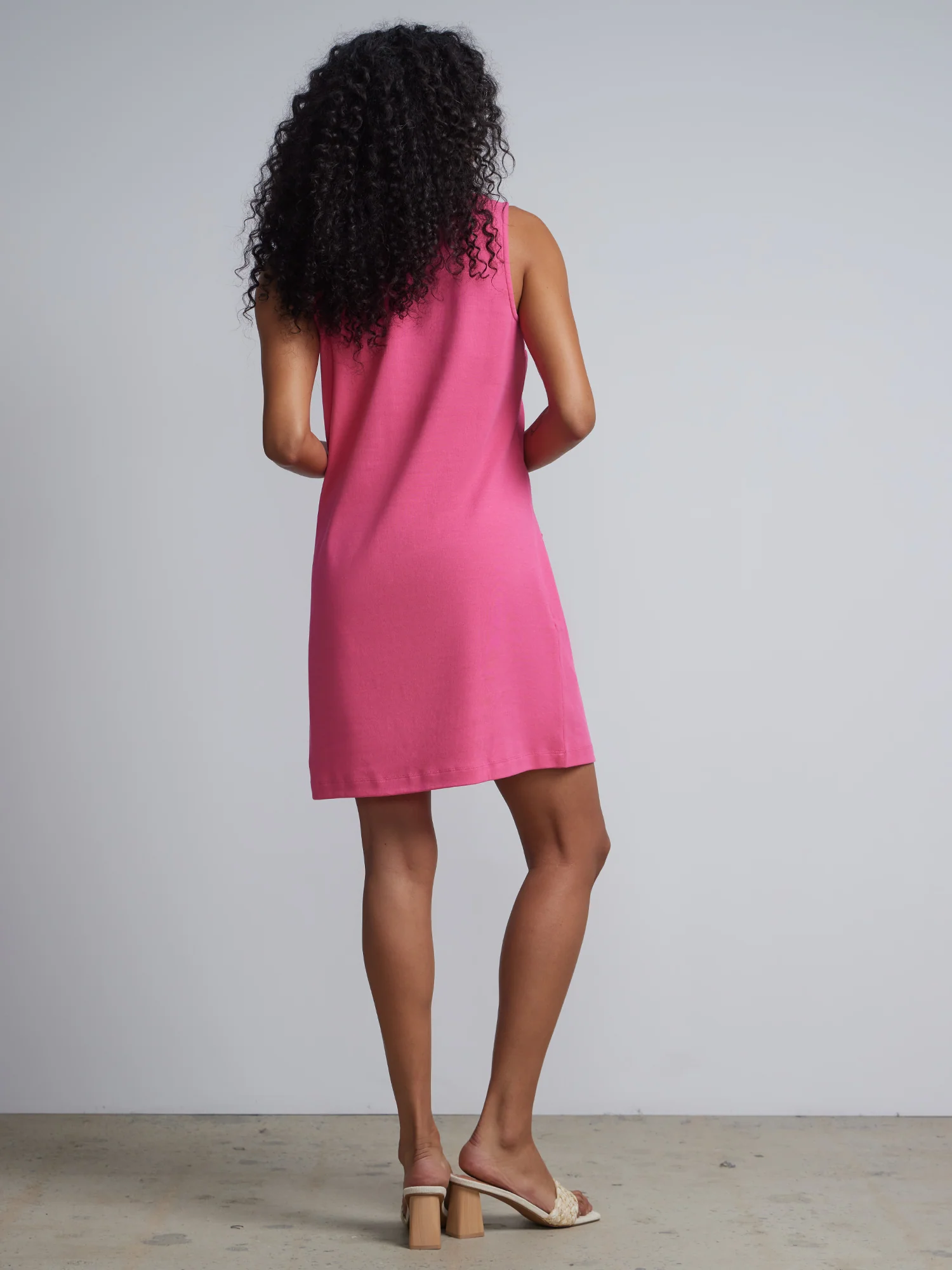 Petite Patch-Pocket Shift Dress - City Knits - Image 12