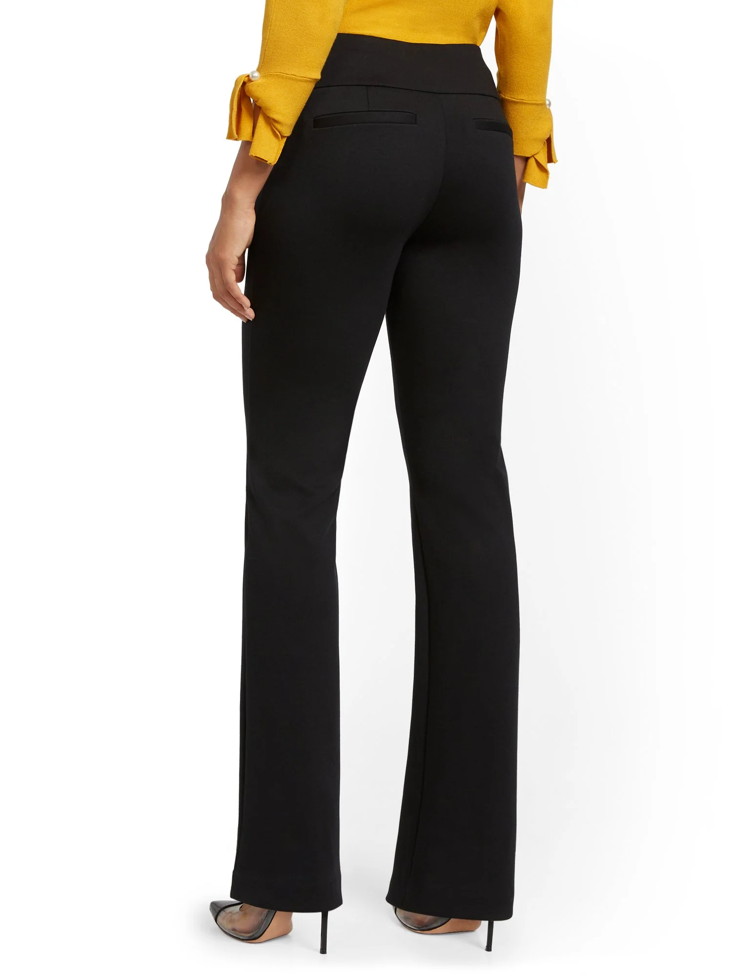 Petite Pull-On Bootcut Ponte Pant - Superflex - Image 3