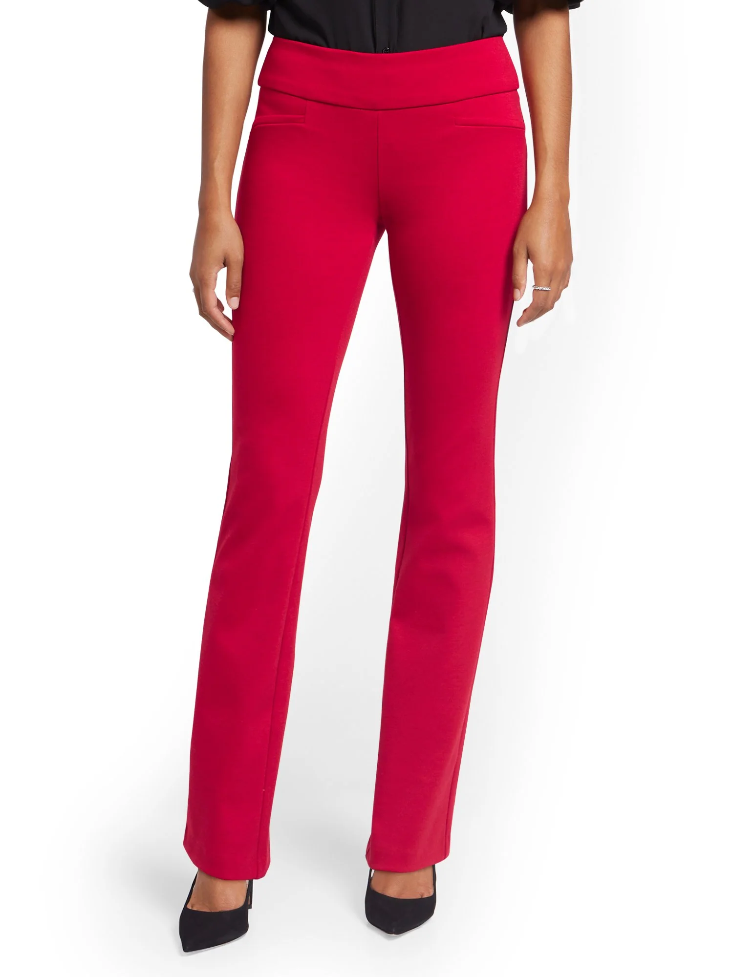 Petite Pull-On Bootcut Ponte Pant - Superflex - Image 8