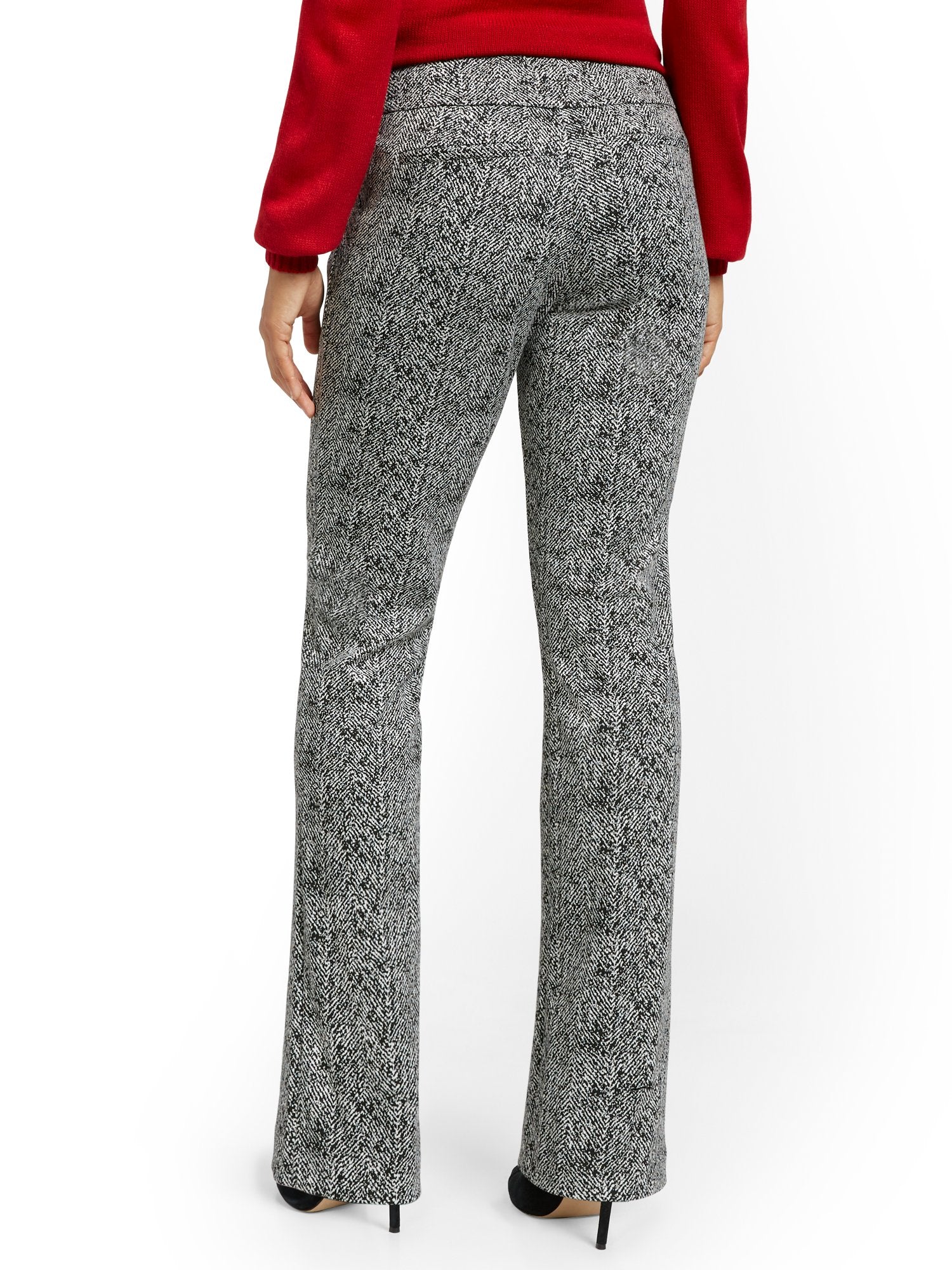 Petite Pull-On Straight Leg Ponte Pant - Superflex - Image 3